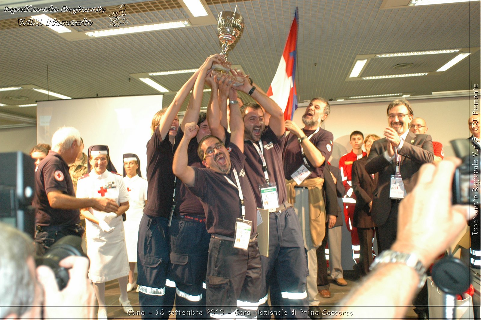 Como - 18 settembre 2010 - Gara Nazionale di Primo Soccorso -  Croce Rossa Italiana - Ispettorato Regionale Volontari del Soccorso Piemonte