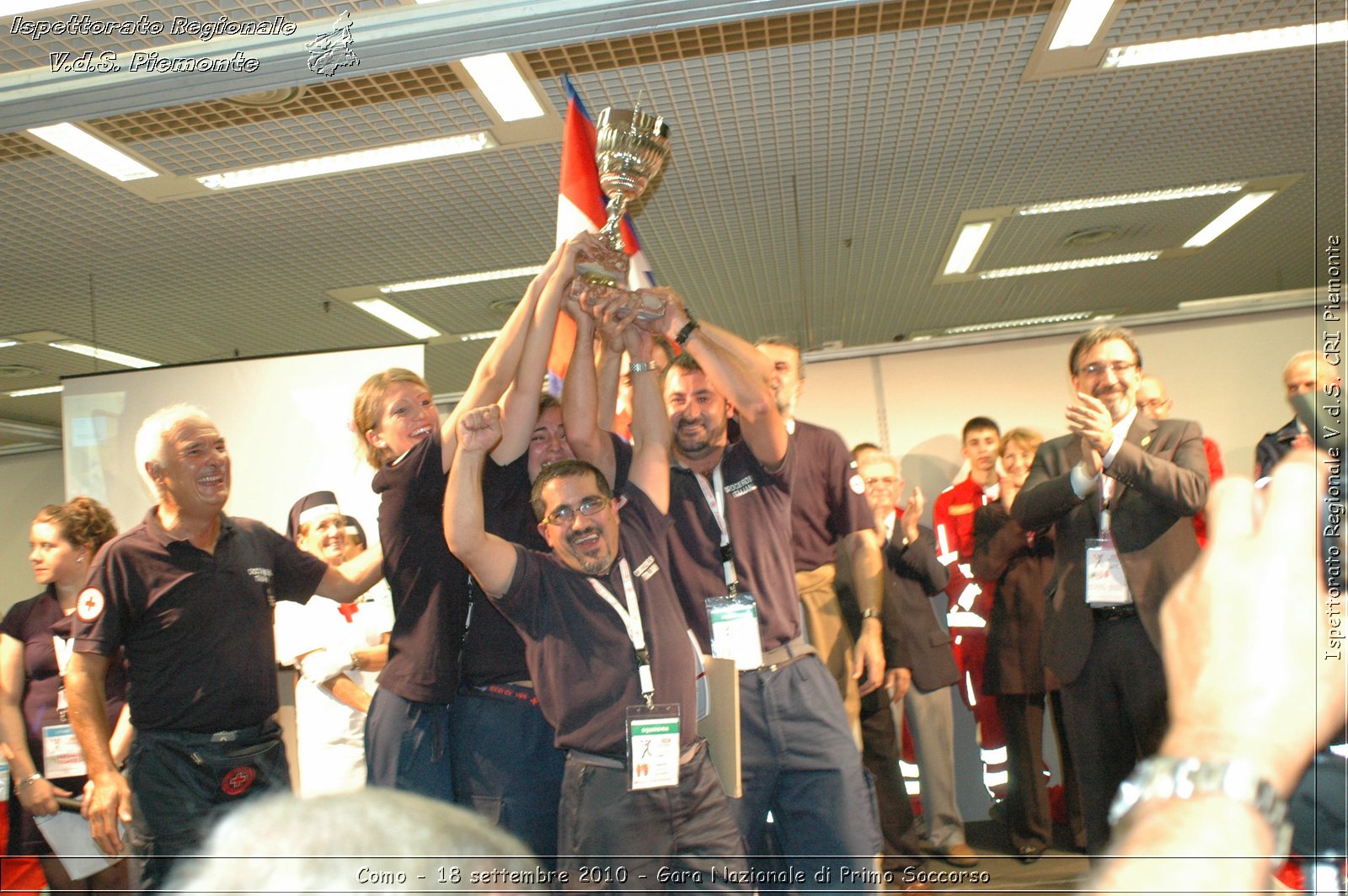 Como - 18 settembre 2010 - Gara Nazionale di Primo Soccorso -  Croce Rossa Italiana - Ispettorato Regionale Volontari del Soccorso Piemonte