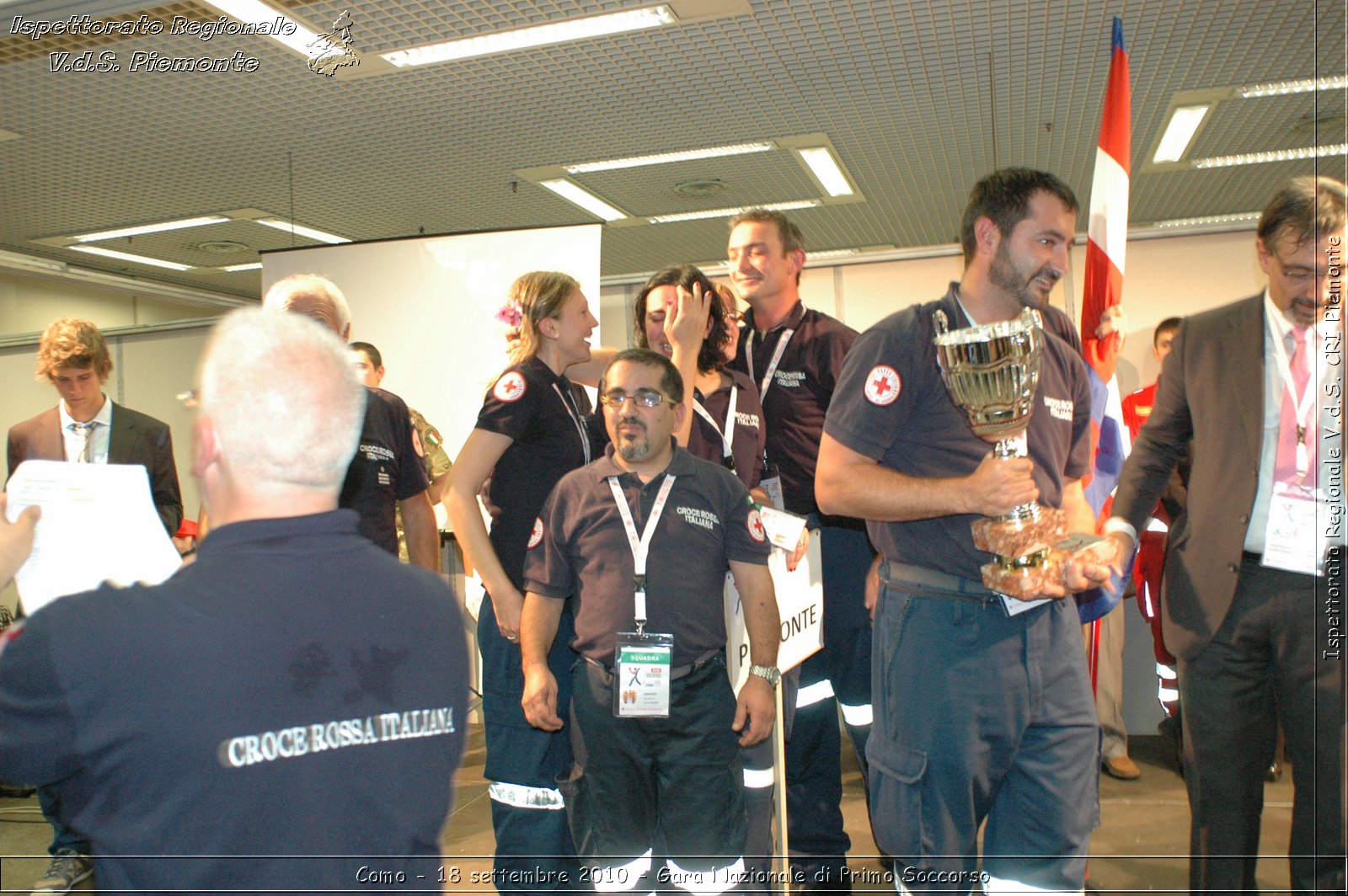 Como - 18 settembre 2010 - Gara Nazionale di Primo Soccorso -  Croce Rossa Italiana - Ispettorato Regionale Volontari del Soccorso Piemonte