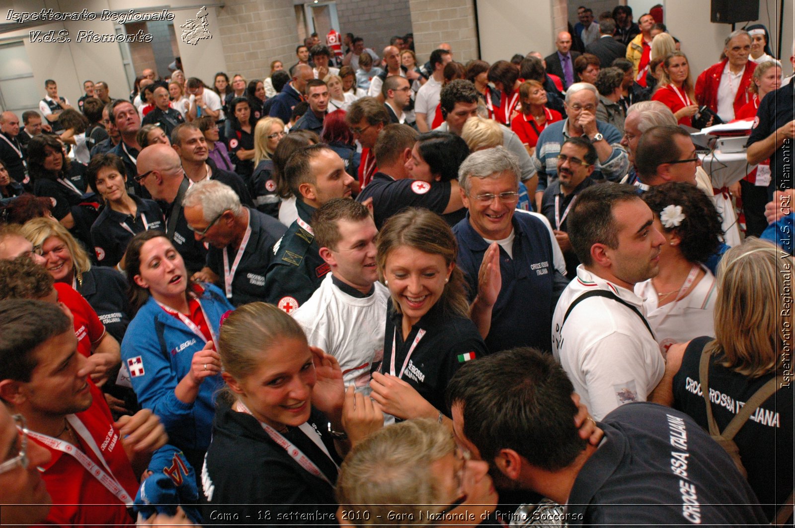 Como - 18 settembre 2010 - Gara Nazionale di Primo Soccorso -  Croce Rossa Italiana - Ispettorato Regionale Volontari del Soccorso Piemonte