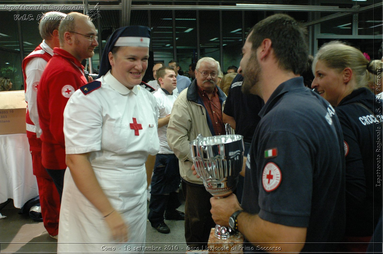 Como - 18 settembre 2010 - Gara Nazionale di Primo Soccorso -  Croce Rossa Italiana - Ispettorato Regionale Volontari del Soccorso Piemonte