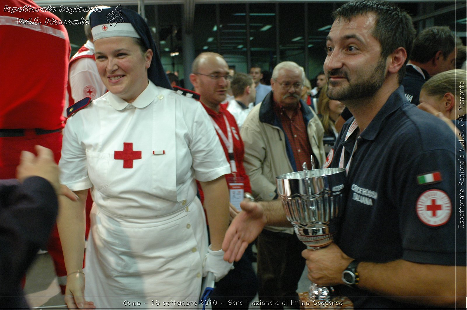 Como - 18 settembre 2010 - Gara Nazionale di Primo Soccorso -  Croce Rossa Italiana - Ispettorato Regionale Volontari del Soccorso Piemonte