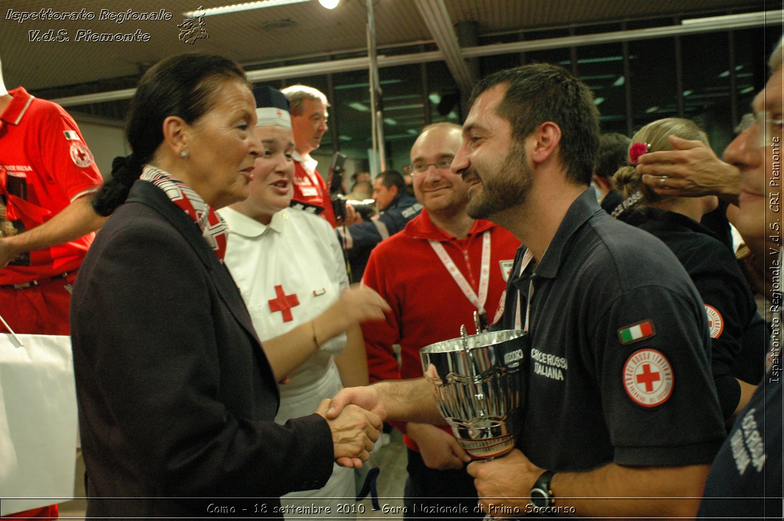 Como - 18 settembre 2010 - Gara Nazionale di Primo Soccorso -  Croce Rossa Italiana - Ispettorato Regionale Volontari del Soccorso Piemonte