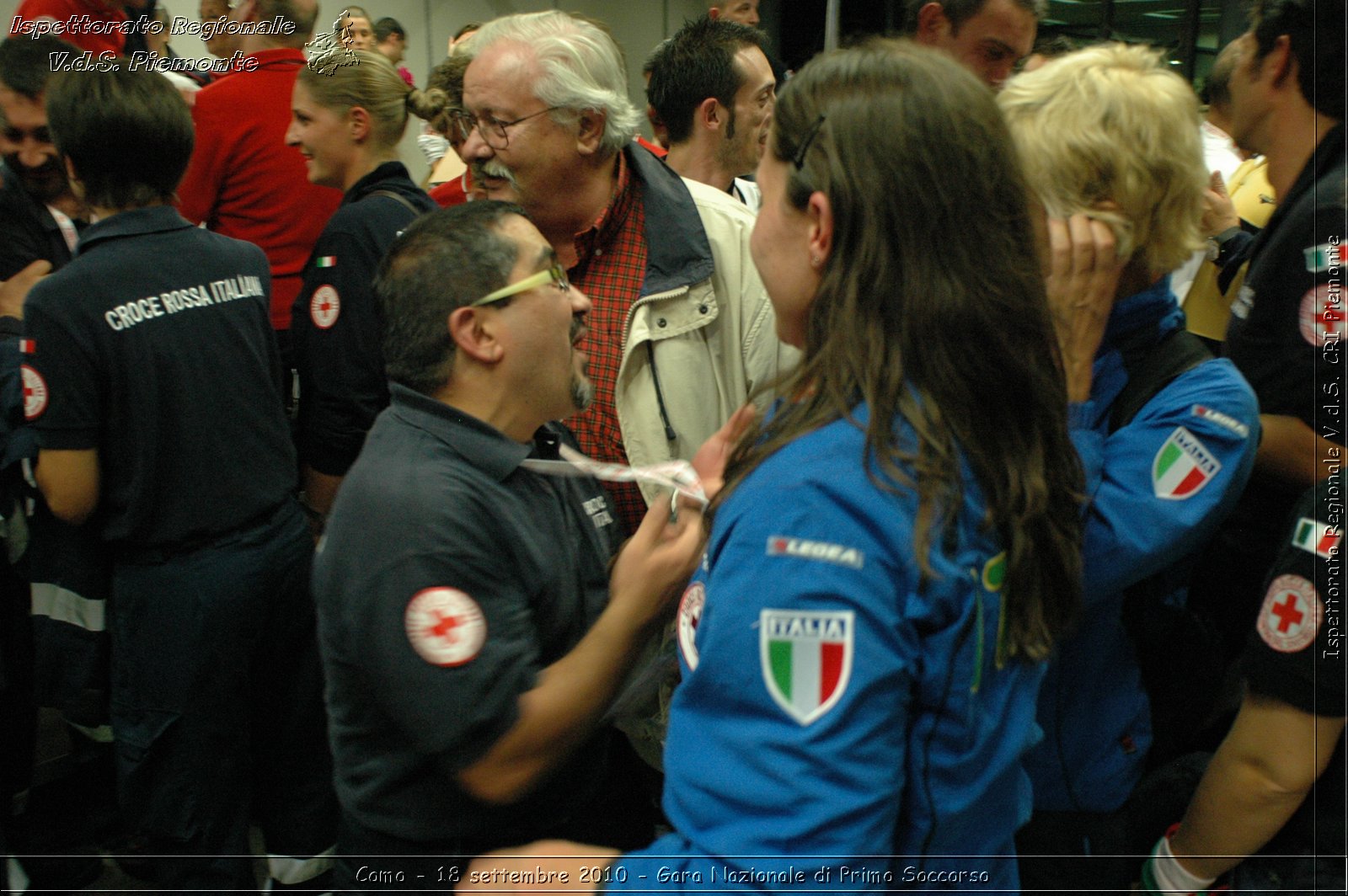 Como - 18 settembre 2010 - Gara Nazionale di Primo Soccorso -  Croce Rossa Italiana - Ispettorato Regionale Volontari del Soccorso Piemonte