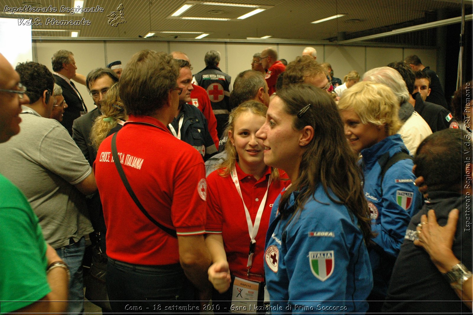 Como - 18 settembre 2010 - Gara Nazionale di Primo Soccorso -  Croce Rossa Italiana - Ispettorato Regionale Volontari del Soccorso Piemonte