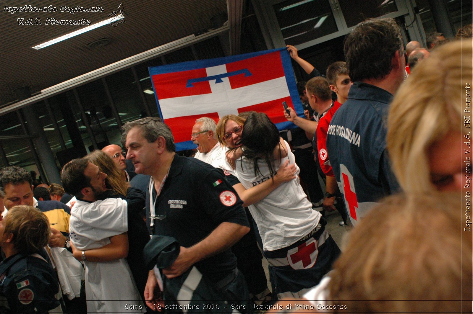 Como - 18 settembre 2010 - Gara Nazionale di Primo Soccorso -  Croce Rossa Italiana - Ispettorato Regionale Volontari del Soccorso Piemonte