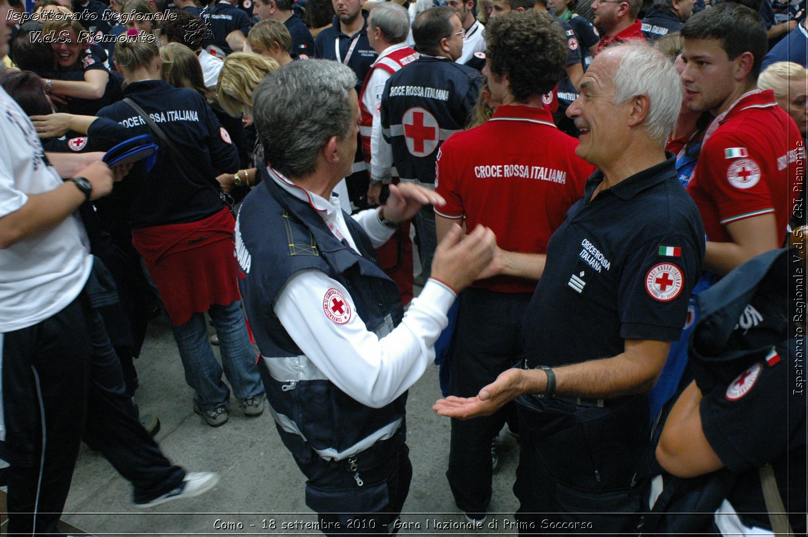 Como - 18 settembre 2010 - Gara Nazionale di Primo Soccorso -  Croce Rossa Italiana - Ispettorato Regionale Volontari del Soccorso Piemonte