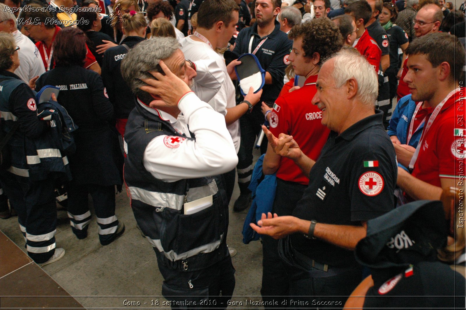 Como - 18 settembre 2010 - Gara Nazionale di Primo Soccorso -  Croce Rossa Italiana - Ispettorato Regionale Volontari del Soccorso Piemonte