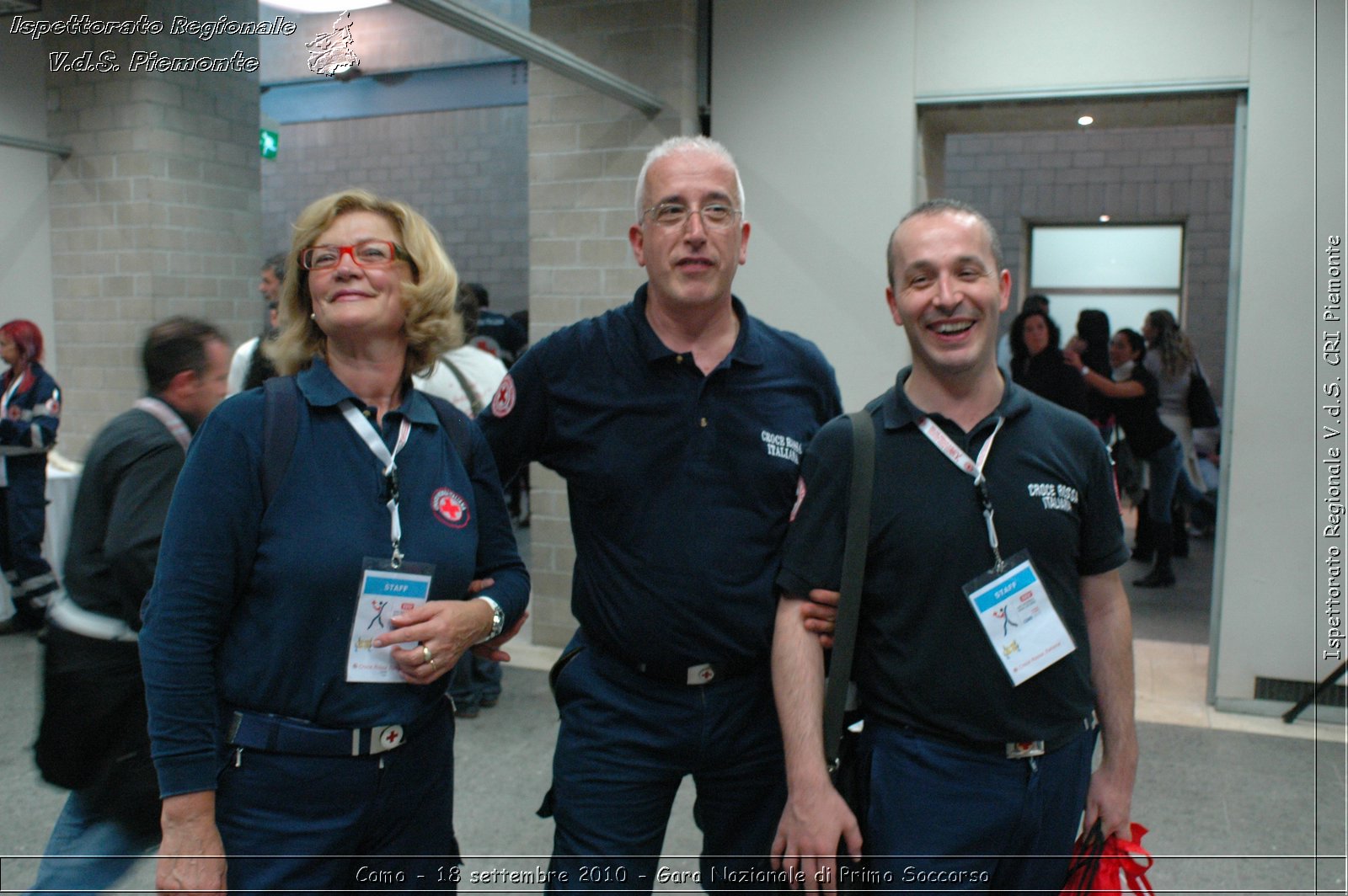 Como - 18 settembre 2010 - Gara Nazionale di Primo Soccorso -  Croce Rossa Italiana - Ispettorato Regionale Volontari del Soccorso Piemonte