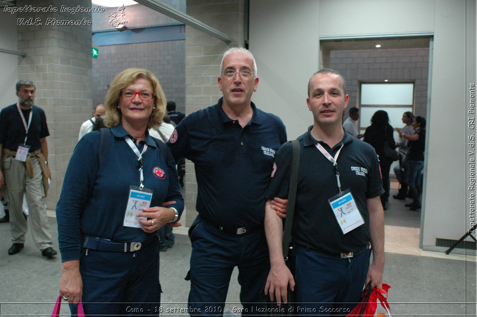 Como - 18 settembre 2010 - Gara Nazionale di Primo Soccorso -  Croce Rossa Italiana - Ispettorato Regionale Volontari del Soccorso Piemonte