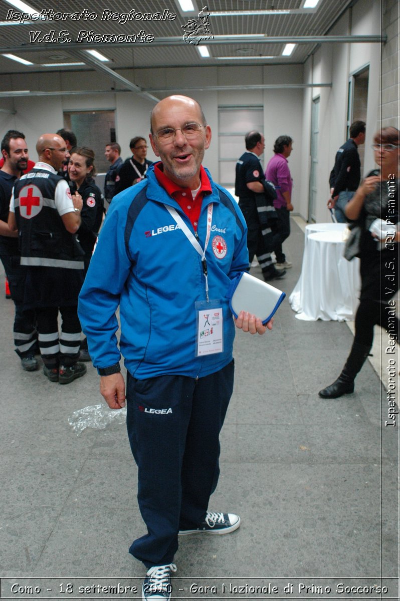 Como - 18 settembre 2010 - Gara Nazionale di Primo Soccorso -  Croce Rossa Italiana - Ispettorato Regionale Volontari del Soccorso Piemonte