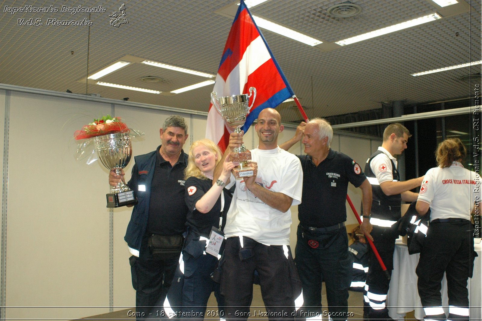 Como - 18 settembre 2010 - Gara Nazionale di Primo Soccorso -  Croce Rossa Italiana - Ispettorato Regionale Volontari del Soccorso Piemonte