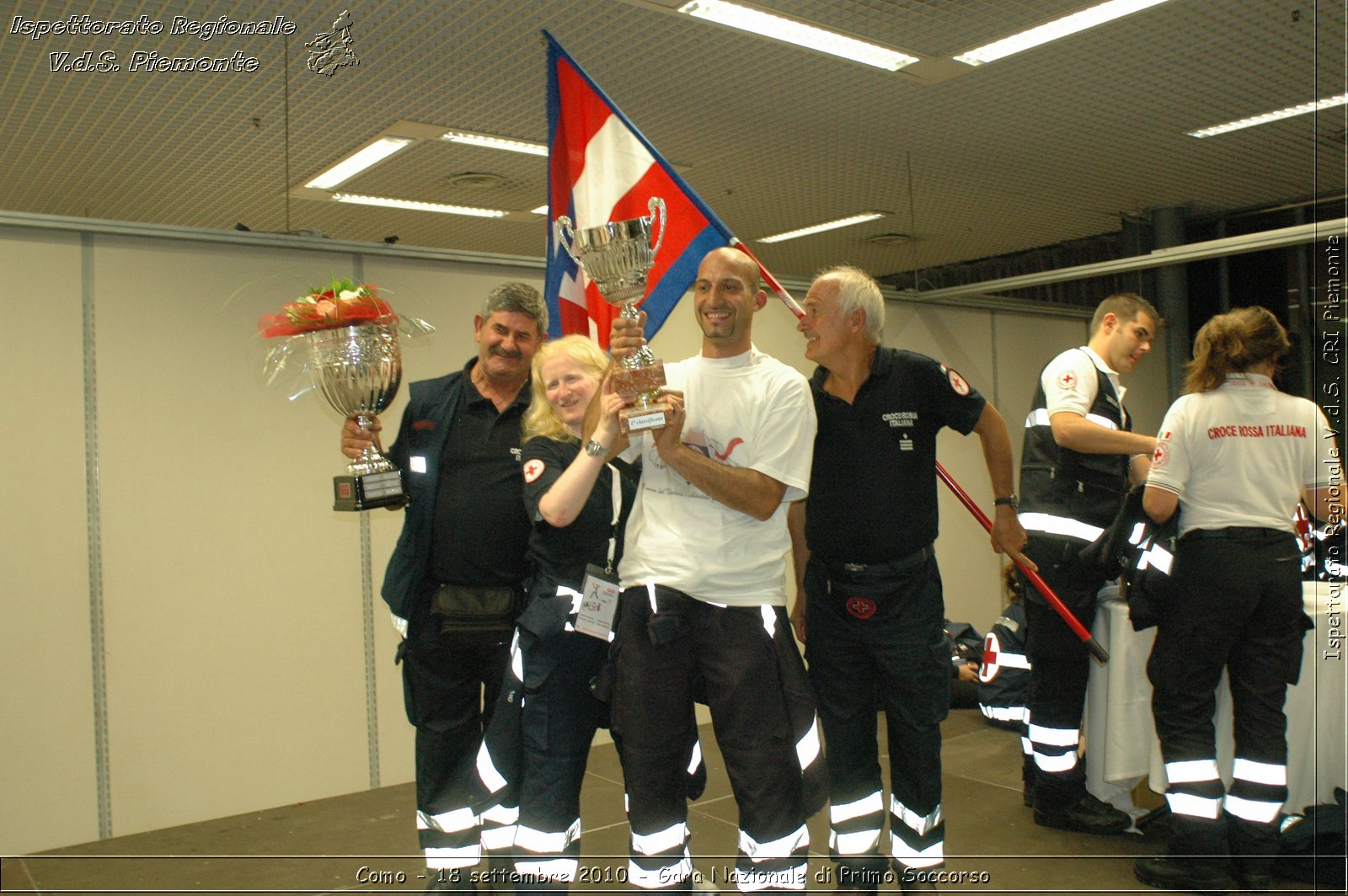 Como - 18 settembre 2010 - Gara Nazionale di Primo Soccorso -  Croce Rossa Italiana - Ispettorato Regionale Volontari del Soccorso Piemonte