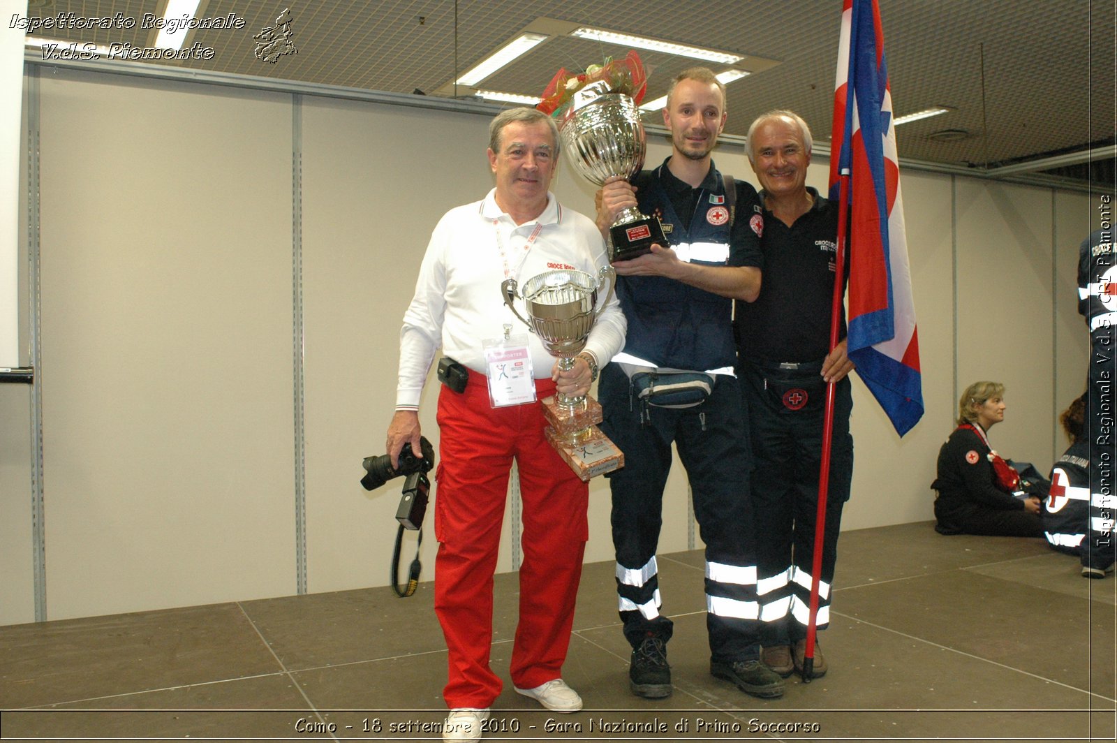 Como - 18 settembre 2010 - Gara Nazionale di Primo Soccorso -  Croce Rossa Italiana - Ispettorato Regionale Volontari del Soccorso Piemonte