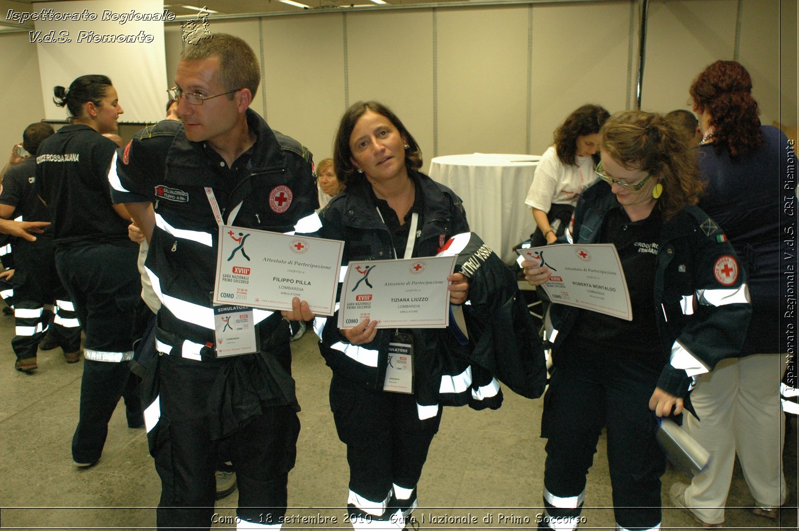 Como - 18 settembre 2010 - Gara Nazionale di Primo Soccorso -  Croce Rossa Italiana - Ispettorato Regionale Volontari del Soccorso Piemonte