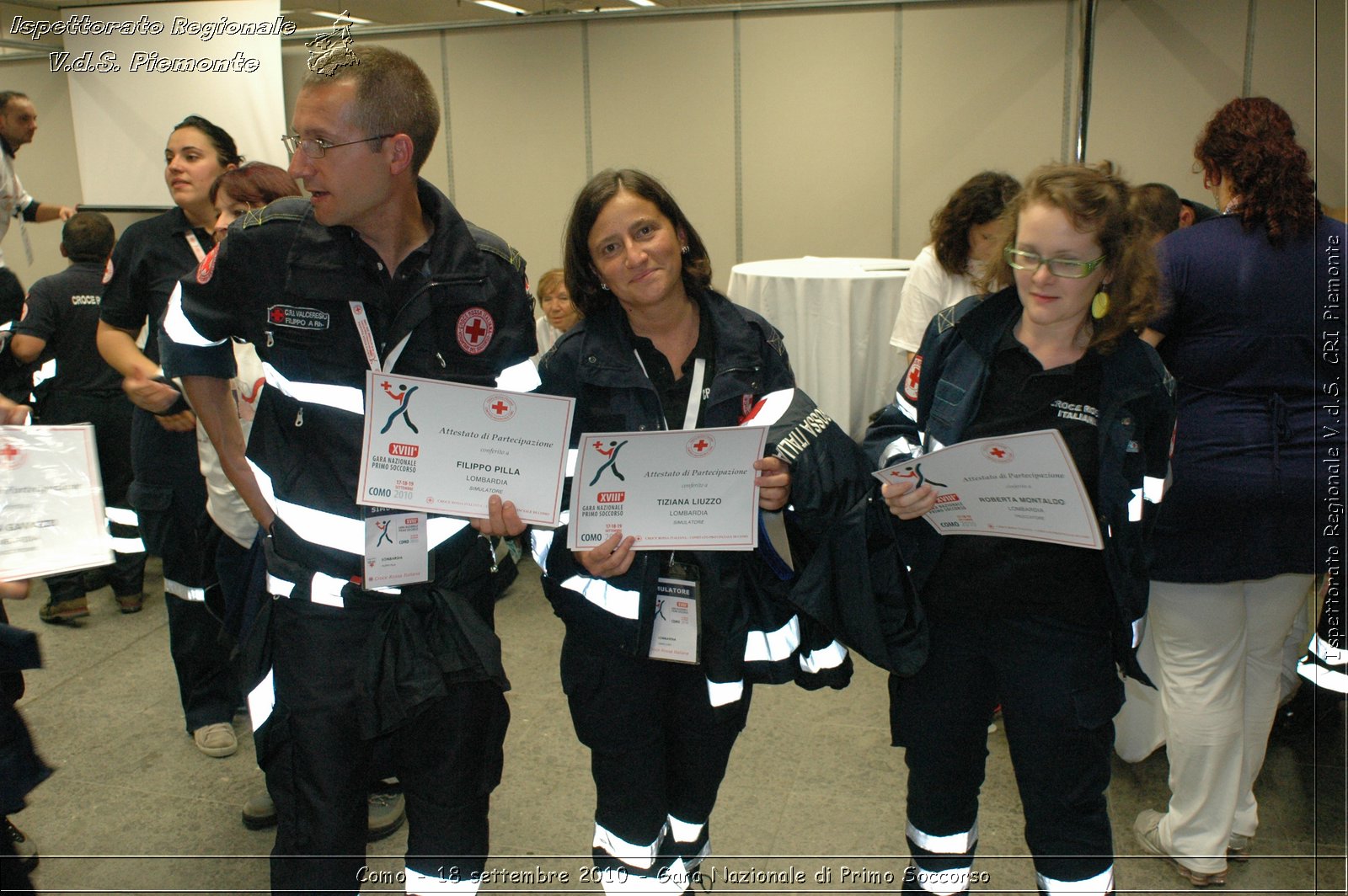 Como - 18 settembre 2010 - Gara Nazionale di Primo Soccorso -  Croce Rossa Italiana - Ispettorato Regionale Volontari del Soccorso Piemonte