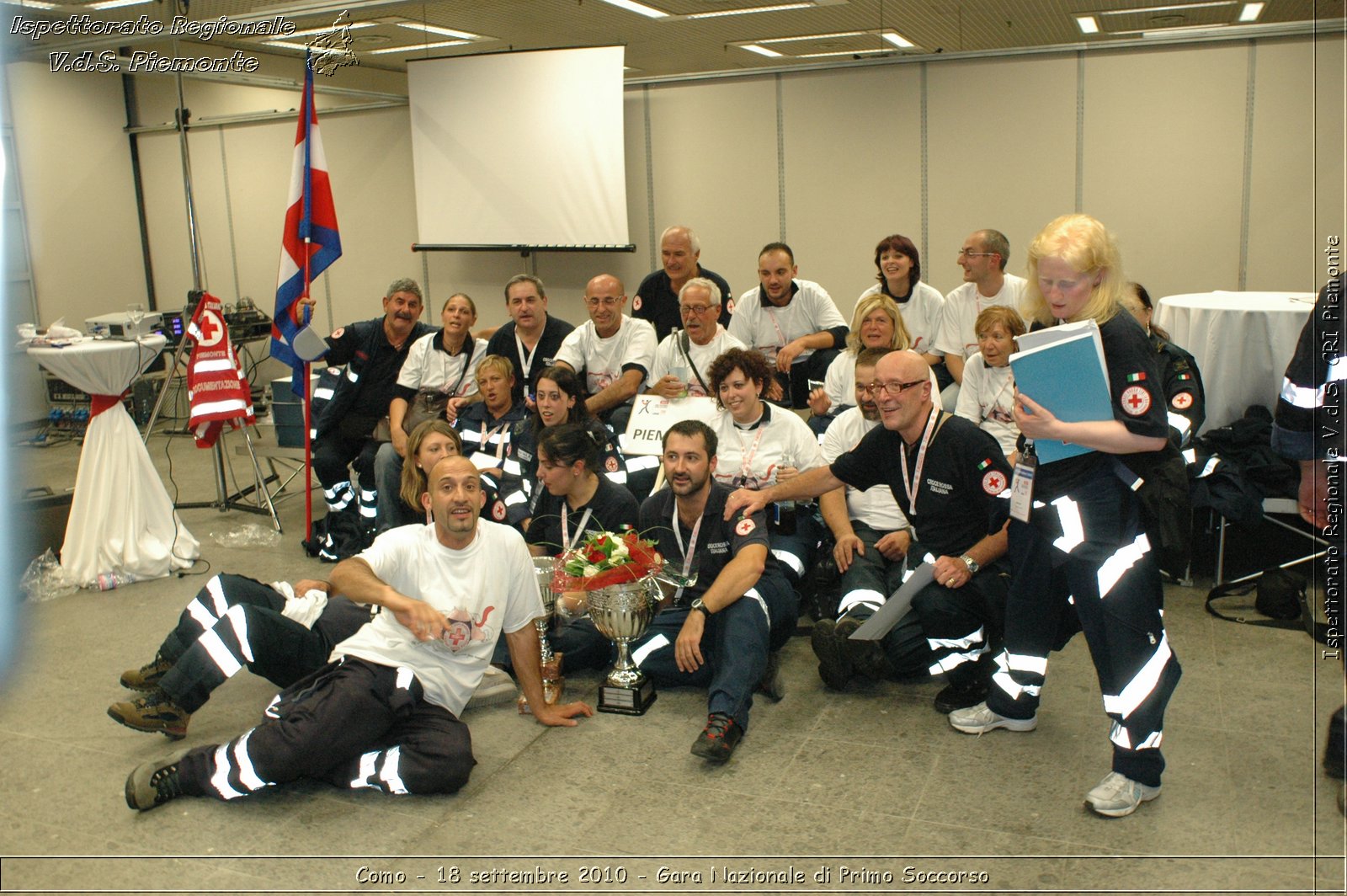 Como - 18 settembre 2010 - Gara Nazionale di Primo Soccorso -  Croce Rossa Italiana - Ispettorato Regionale Volontari del Soccorso Piemonte