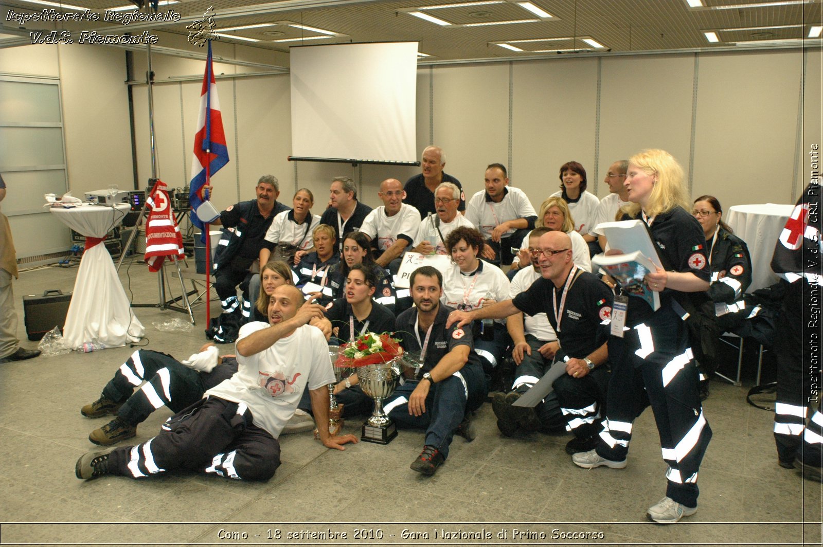 Como - 18 settembre 2010 - Gara Nazionale di Primo Soccorso -  Croce Rossa Italiana - Ispettorato Regionale Volontari del Soccorso Piemonte