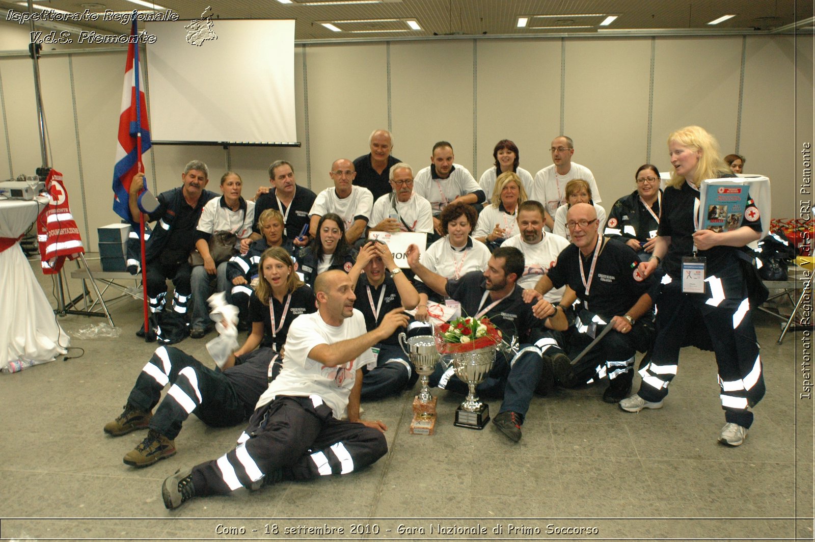 Como - 18 settembre 2010 - Gara Nazionale di Primo Soccorso -  Croce Rossa Italiana - Ispettorato Regionale Volontari del Soccorso Piemonte