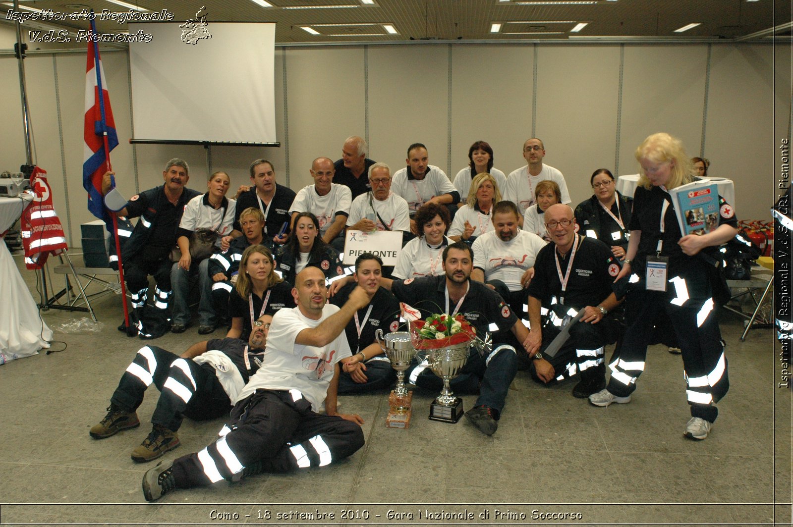 Como - 18 settembre 2010 - Gara Nazionale di Primo Soccorso -  Croce Rossa Italiana - Ispettorato Regionale Volontari del Soccorso Piemonte