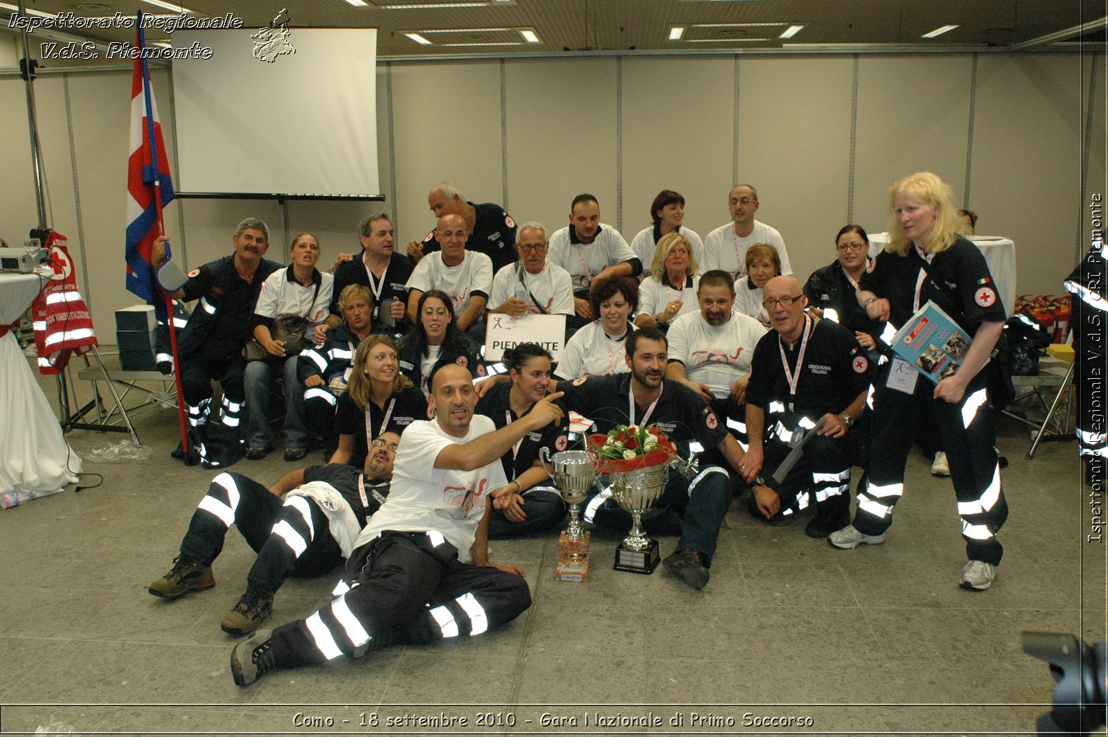 Como - 18 settembre 2010 - Gara Nazionale di Primo Soccorso -  Croce Rossa Italiana - Ispettorato Regionale Volontari del Soccorso Piemonte