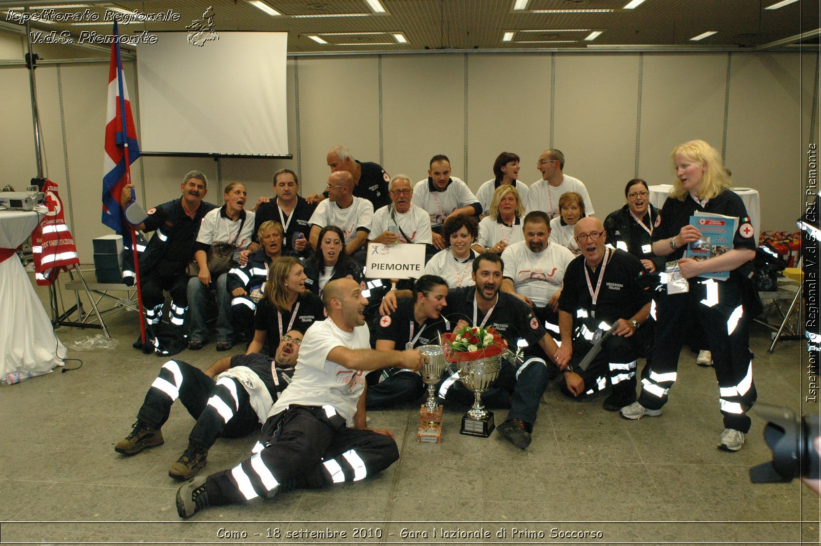 Como - 18 settembre 2010 - Gara Nazionale di Primo Soccorso -  Croce Rossa Italiana - Ispettorato Regionale Volontari del Soccorso Piemonte