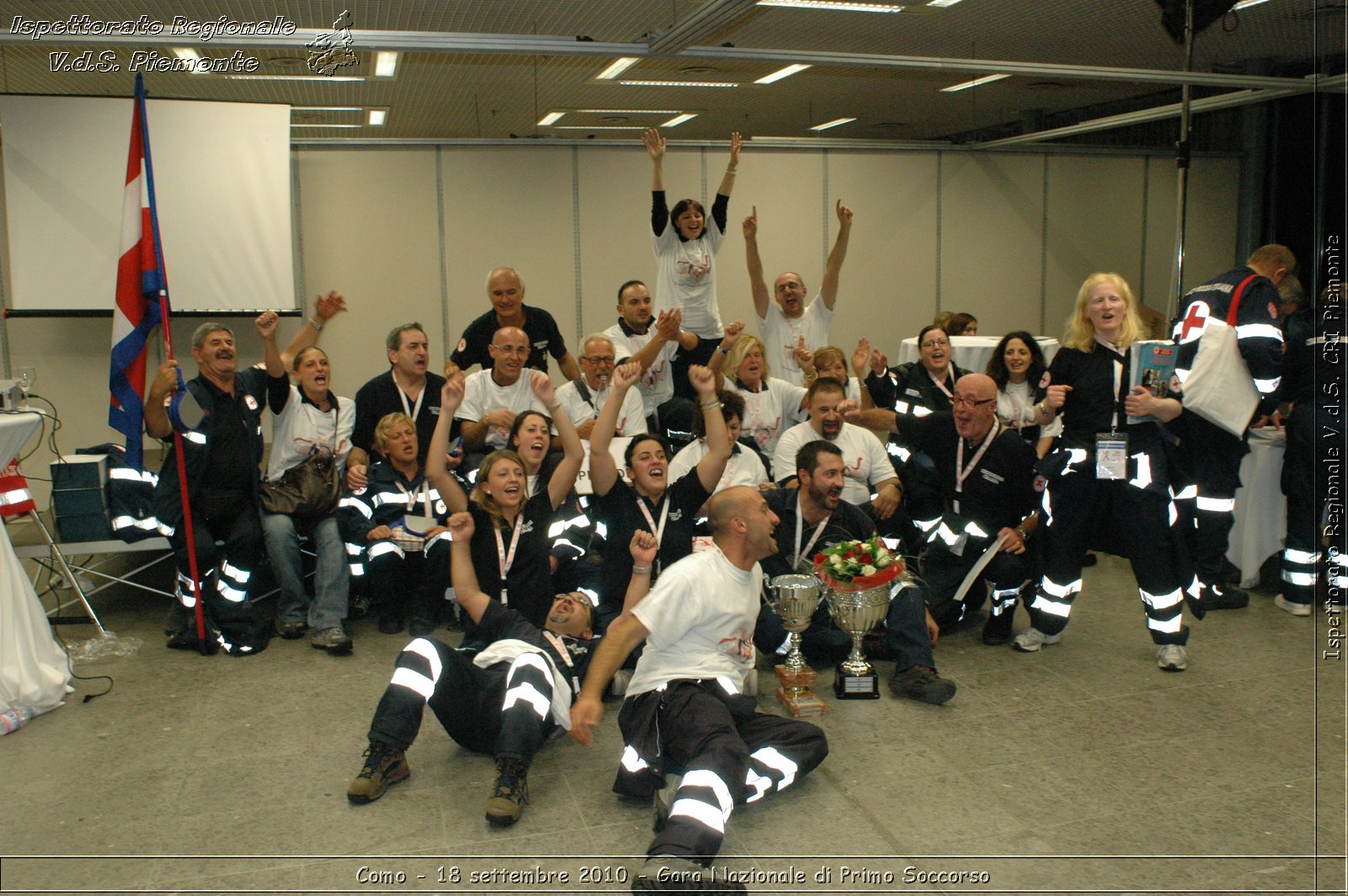 Como - 18 settembre 2010 - Gara Nazionale di Primo Soccorso -  Croce Rossa Italiana - Ispettorato Regionale Volontari del Soccorso Piemonte