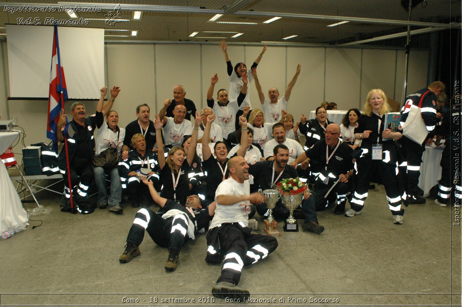 Como - 18 settembre 2010 - Gara Nazionale di Primo Soccorso -  Croce Rossa Italiana - Ispettorato Regionale Volontari del Soccorso Piemonte