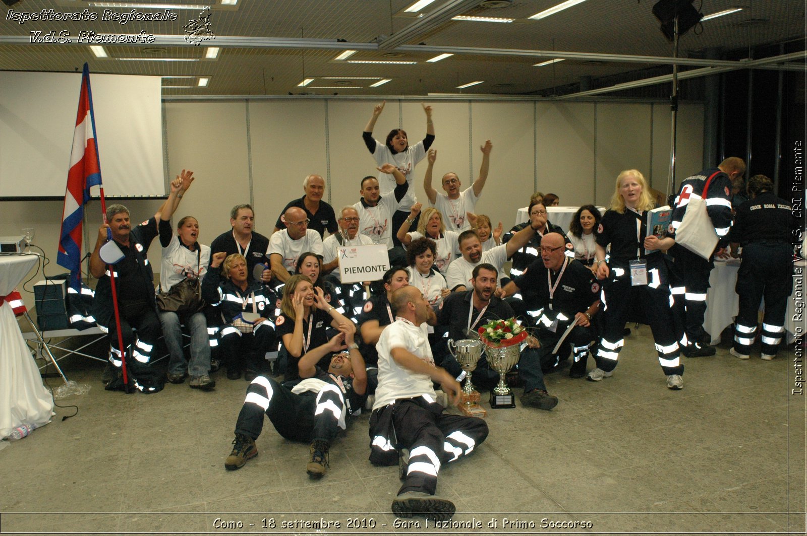 Como - 18 settembre 2010 - Gara Nazionale di Primo Soccorso -  Croce Rossa Italiana - Ispettorato Regionale Volontari del Soccorso Piemonte