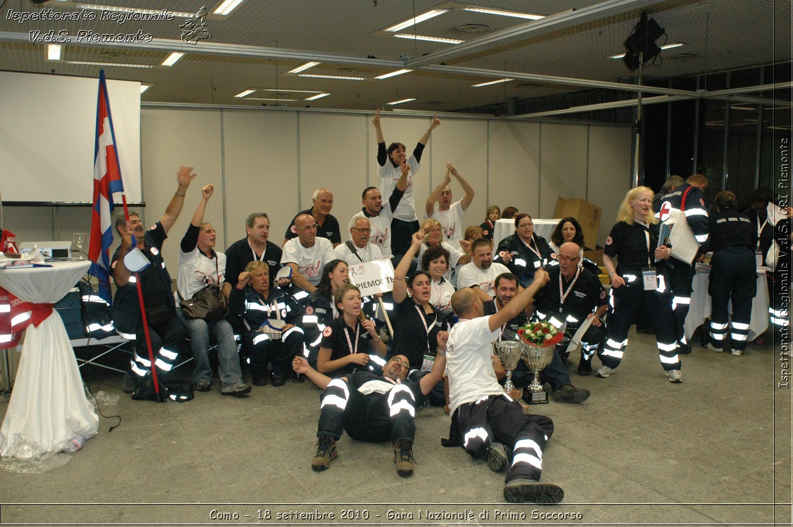 Como - 18 settembre 2010 - Gara Nazionale di Primo Soccorso -  Croce Rossa Italiana - Ispettorato Regionale Volontari del Soccorso Piemonte