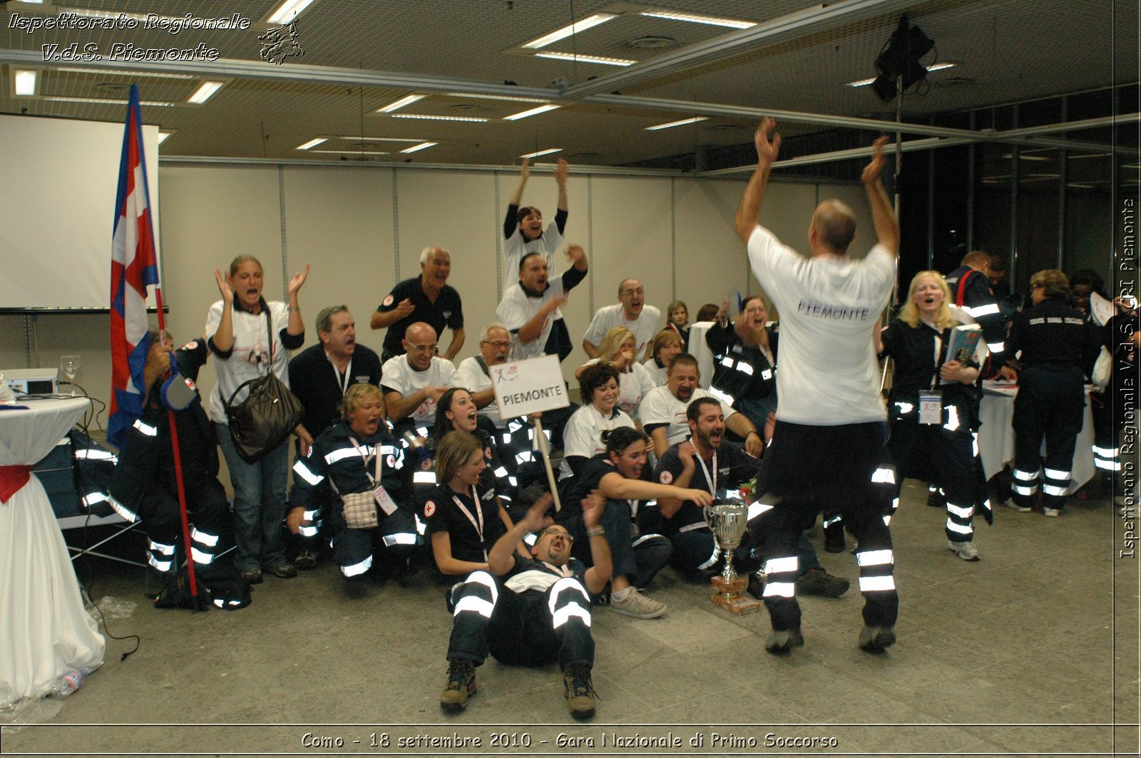 Como - 18 settembre 2010 - Gara Nazionale di Primo Soccorso -  Croce Rossa Italiana - Ispettorato Regionale Volontari del Soccorso Piemonte