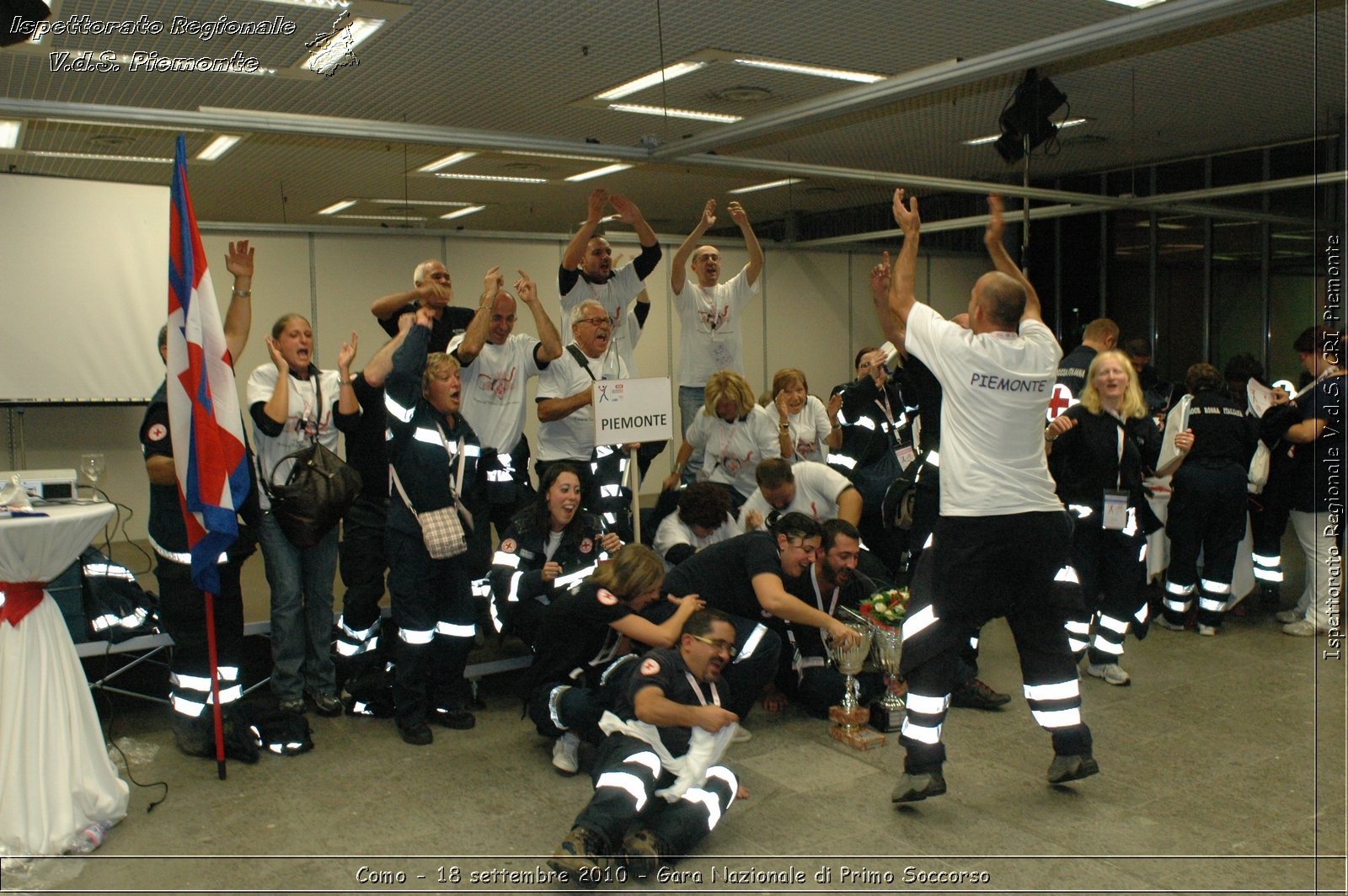 Como - 18 settembre 2010 - Gara Nazionale di Primo Soccorso -  Croce Rossa Italiana - Ispettorato Regionale Volontari del Soccorso Piemonte