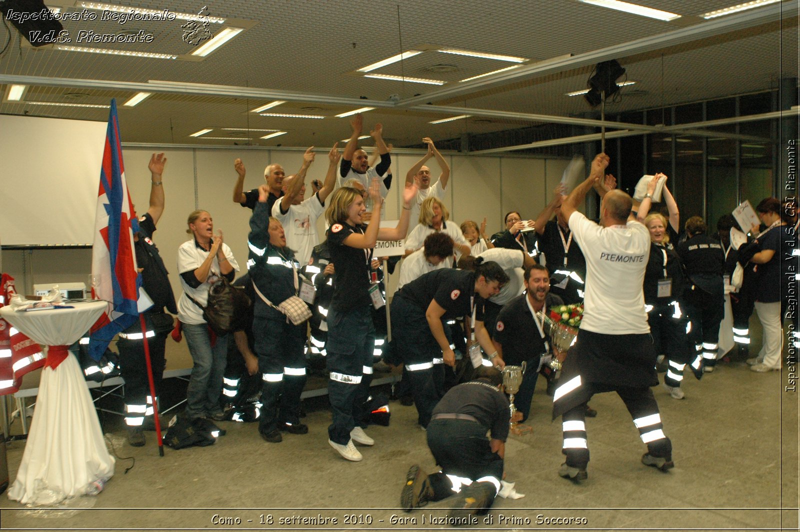 Como - 18 settembre 2010 - Gara Nazionale di Primo Soccorso -  Croce Rossa Italiana - Ispettorato Regionale Volontari del Soccorso Piemonte