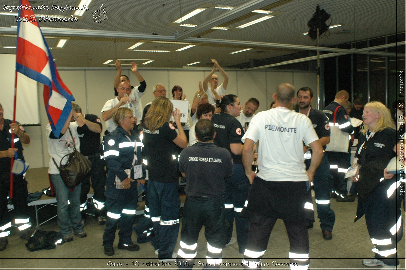 Como - 18 settembre 2010 - Gara Nazionale di Primo Soccorso -  Croce Rossa Italiana - Ispettorato Regionale Volontari del Soccorso Piemonte