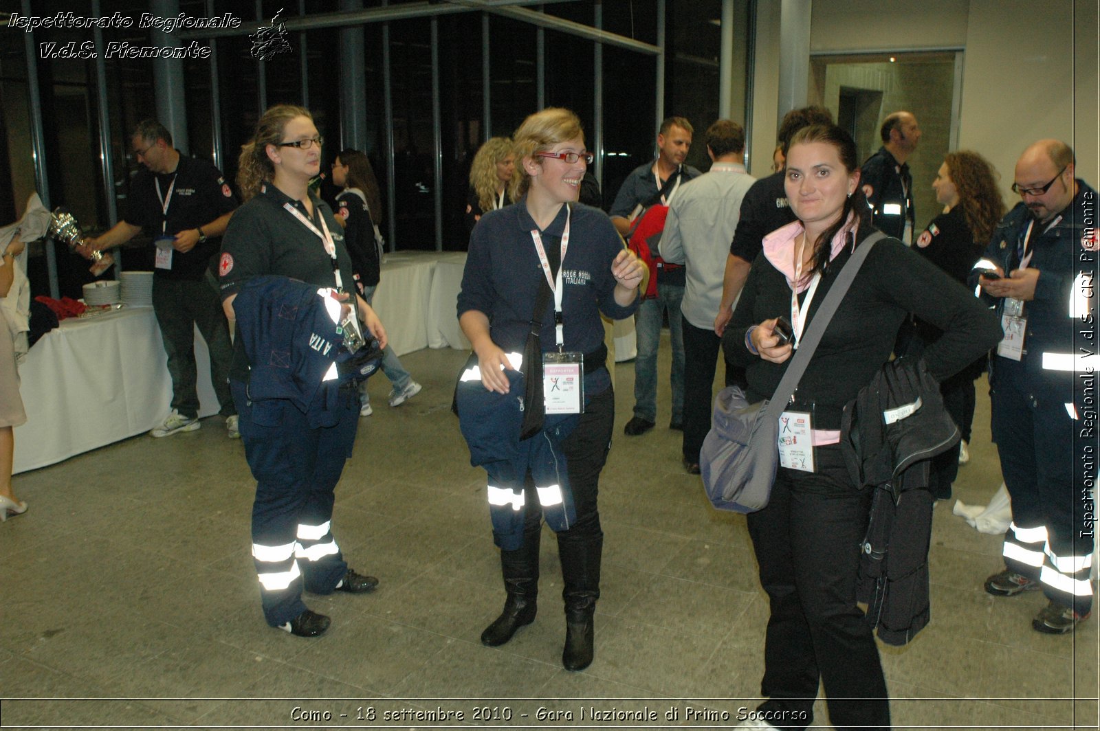 Como - 18 settembre 2010 - Gara Nazionale di Primo Soccorso -  Croce Rossa Italiana - Ispettorato Regionale Volontari del Soccorso Piemonte