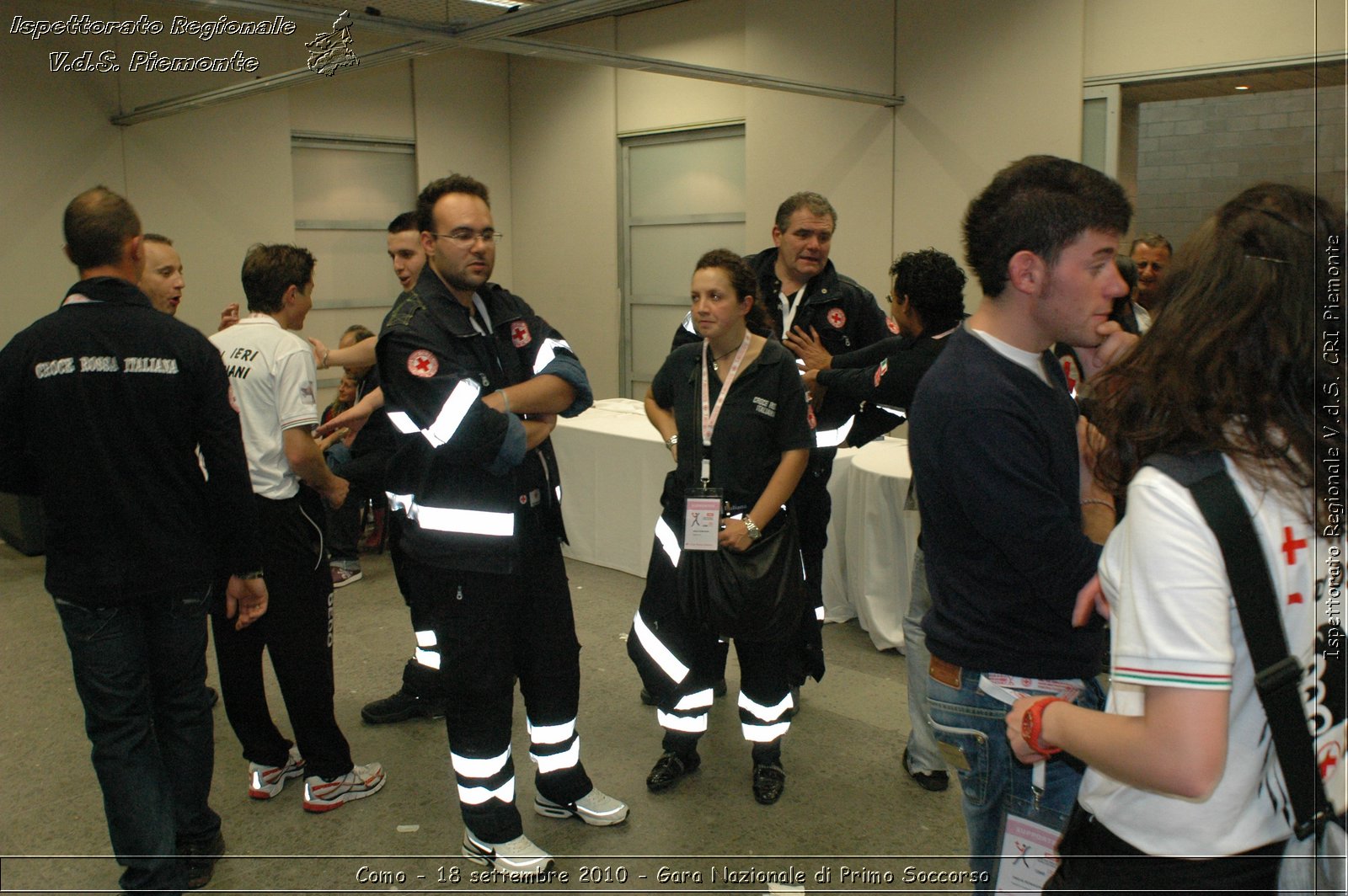 Como - 18 settembre 2010 - Gara Nazionale di Primo Soccorso -  Croce Rossa Italiana - Ispettorato Regionale Volontari del Soccorso Piemonte