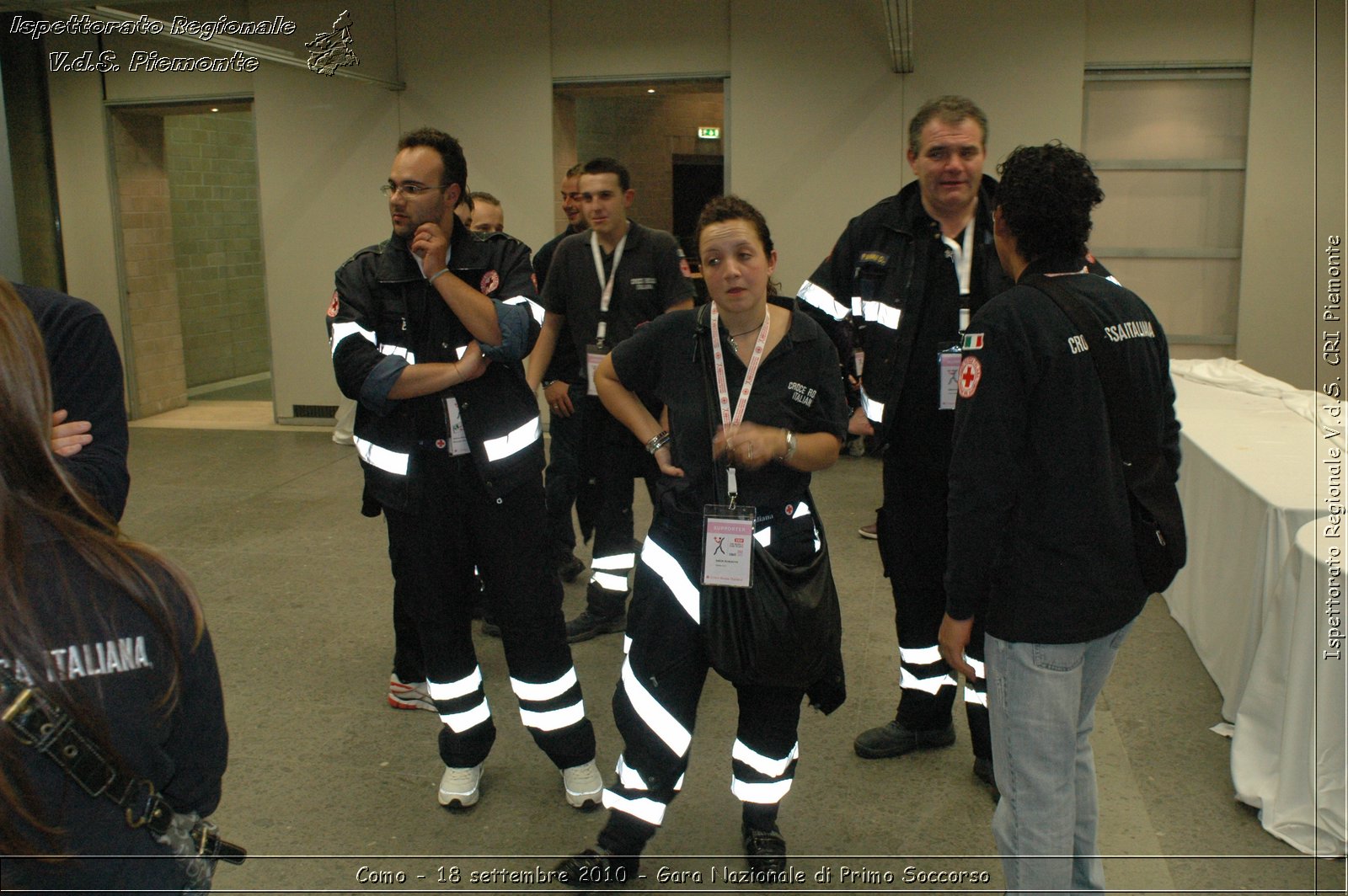 Como - 18 settembre 2010 - Gara Nazionale di Primo Soccorso -  Croce Rossa Italiana - Ispettorato Regionale Volontari del Soccorso Piemonte