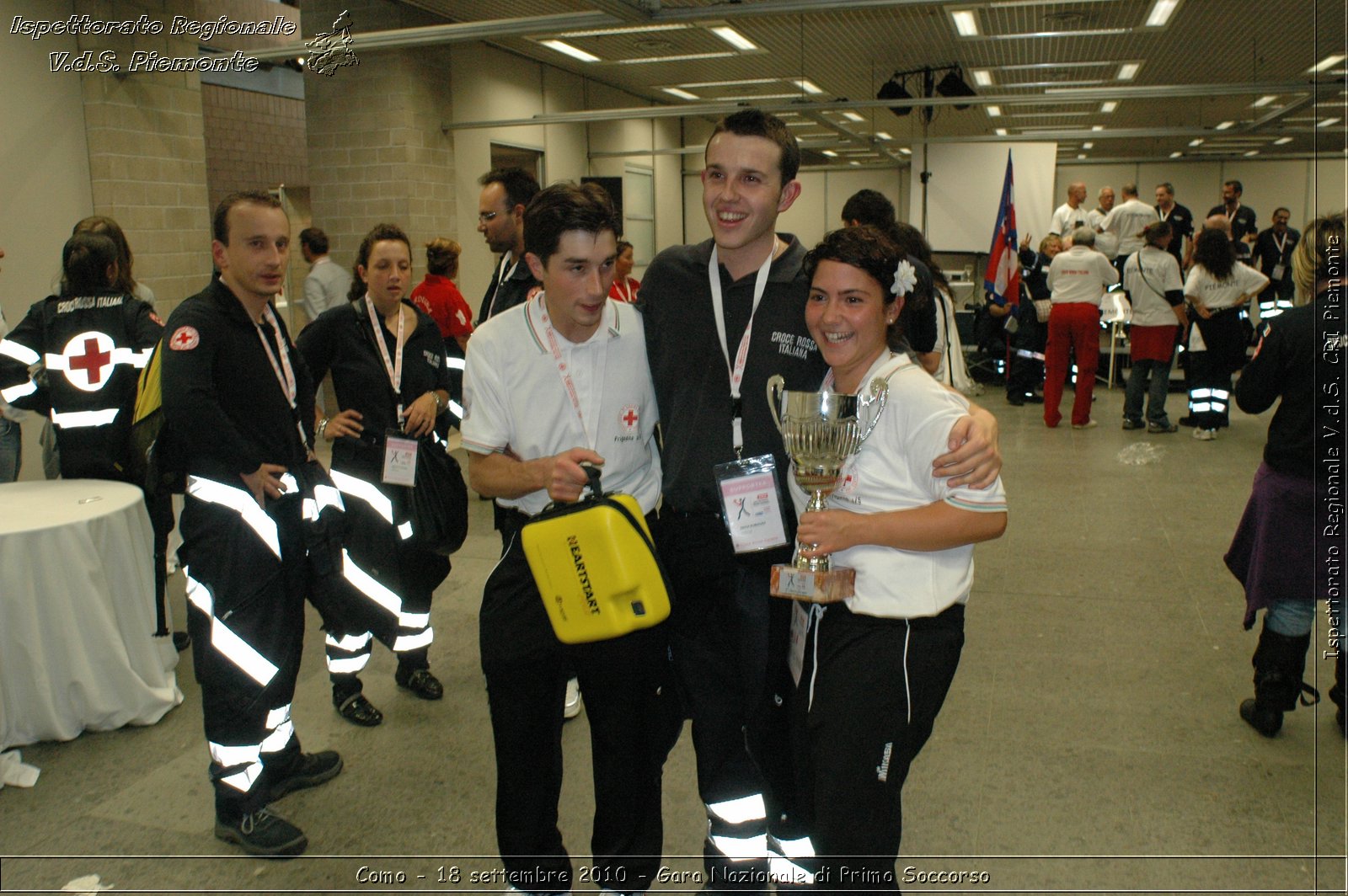 Como - 18 settembre 2010 - Gara Nazionale di Primo Soccorso -  Croce Rossa Italiana - Ispettorato Regionale Volontari del Soccorso Piemonte