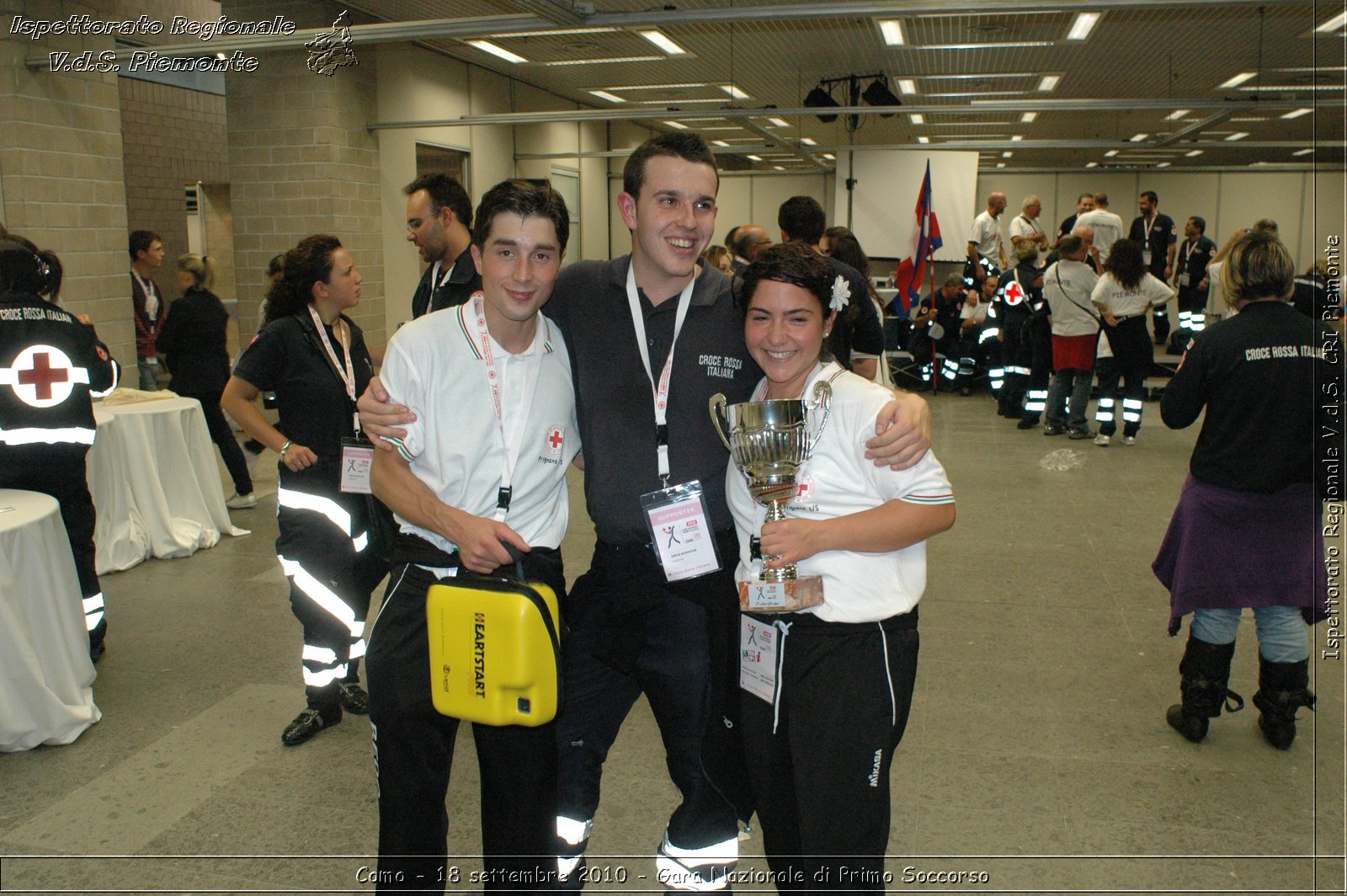 Como - 18 settembre 2010 - Gara Nazionale di Primo Soccorso -  Croce Rossa Italiana - Ispettorato Regionale Volontari del Soccorso Piemonte