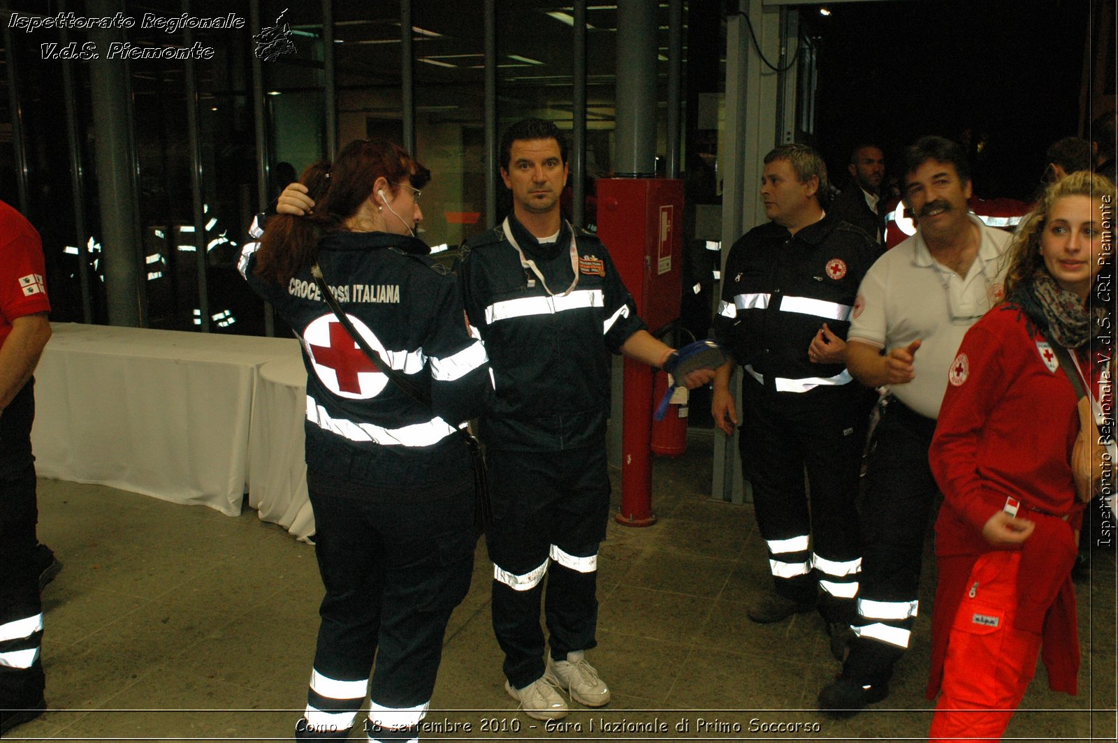 Como - 18 settembre 2010 - Gara Nazionale di Primo Soccorso -  Croce Rossa Italiana - Ispettorato Regionale Volontari del Soccorso Piemonte