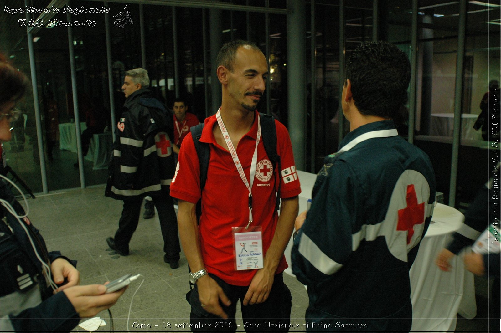 Como - 18 settembre 2010 - Gara Nazionale di Primo Soccorso -  Croce Rossa Italiana - Ispettorato Regionale Volontari del Soccorso Piemonte