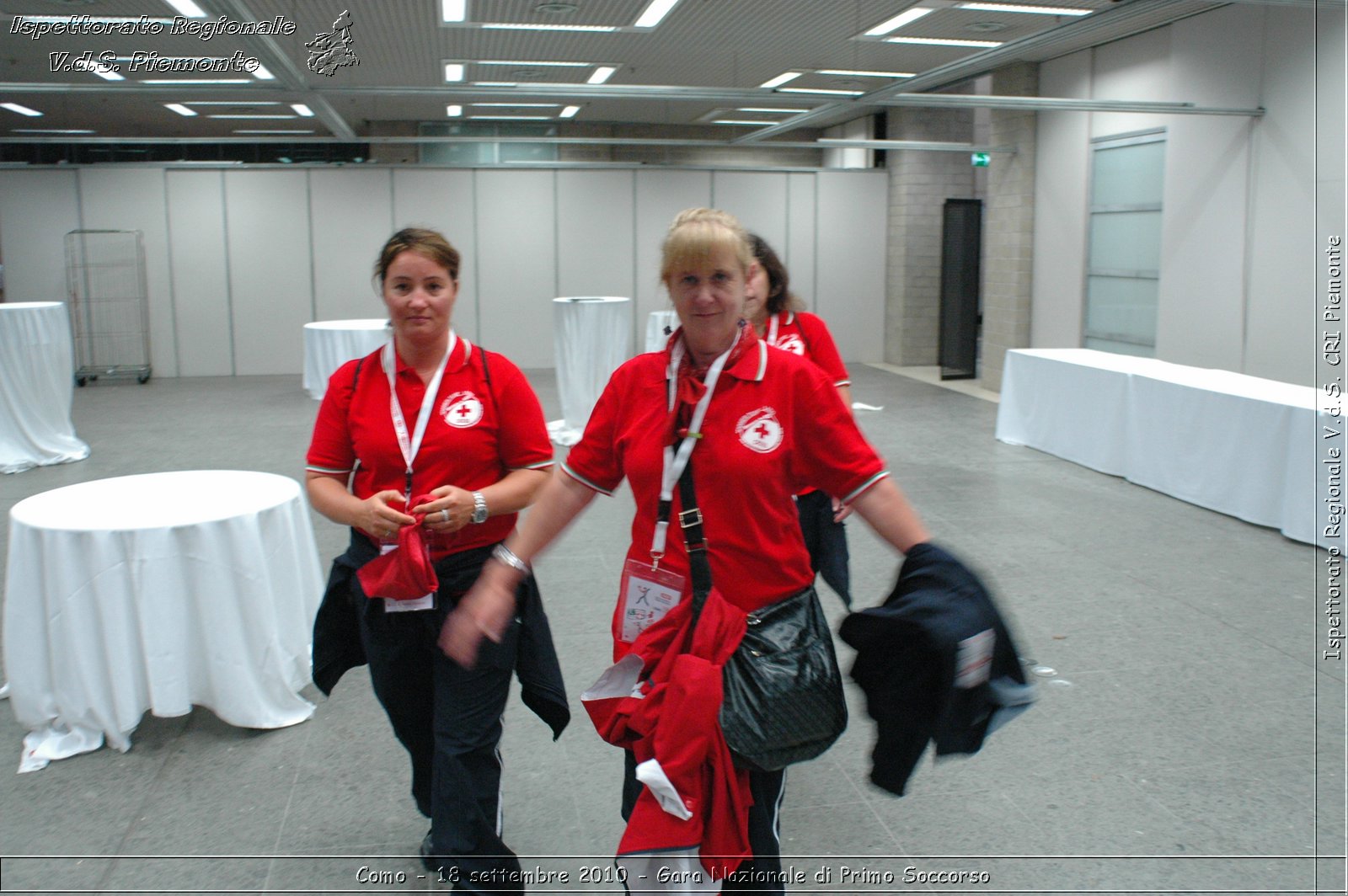 Como - 18 settembre 2010 - Gara Nazionale di Primo Soccorso -  Croce Rossa Italiana - Ispettorato Regionale Volontari del Soccorso Piemonte