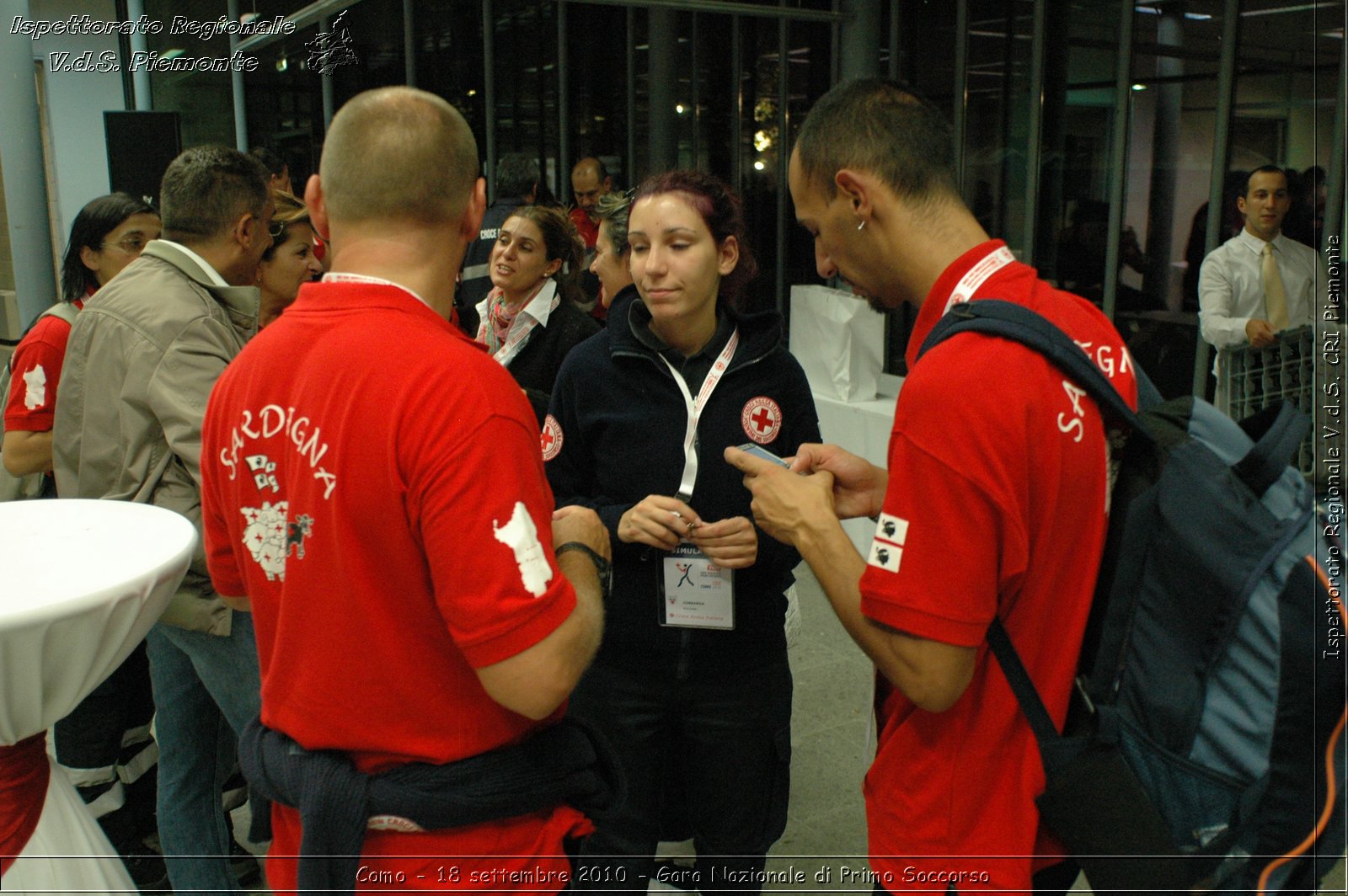 Como - 18 settembre 2010 - Gara Nazionale di Primo Soccorso -  Croce Rossa Italiana - Ispettorato Regionale Volontari del Soccorso Piemonte