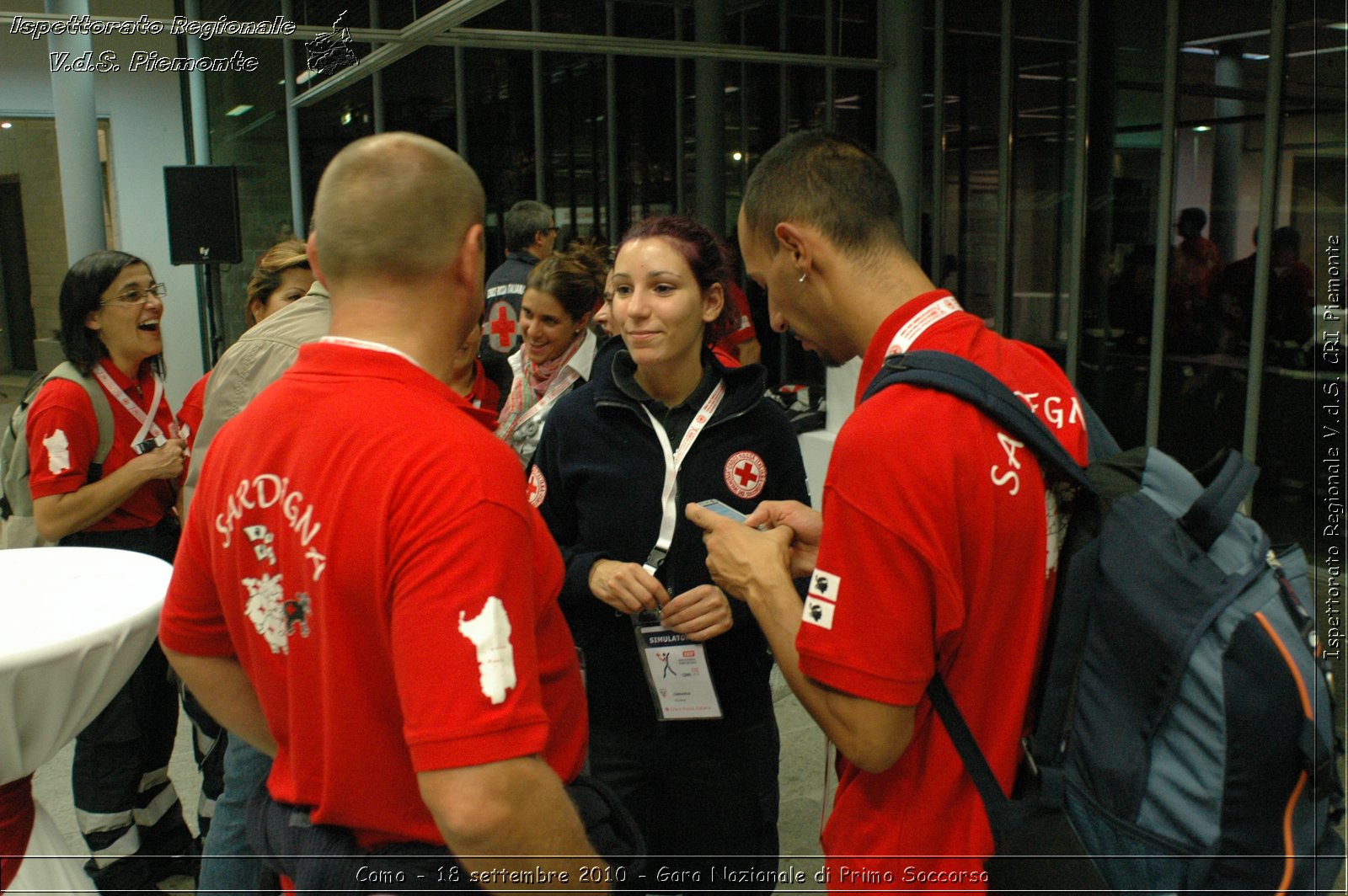 Como - 18 settembre 2010 - Gara Nazionale di Primo Soccorso -  Croce Rossa Italiana - Ispettorato Regionale Volontari del Soccorso Piemonte