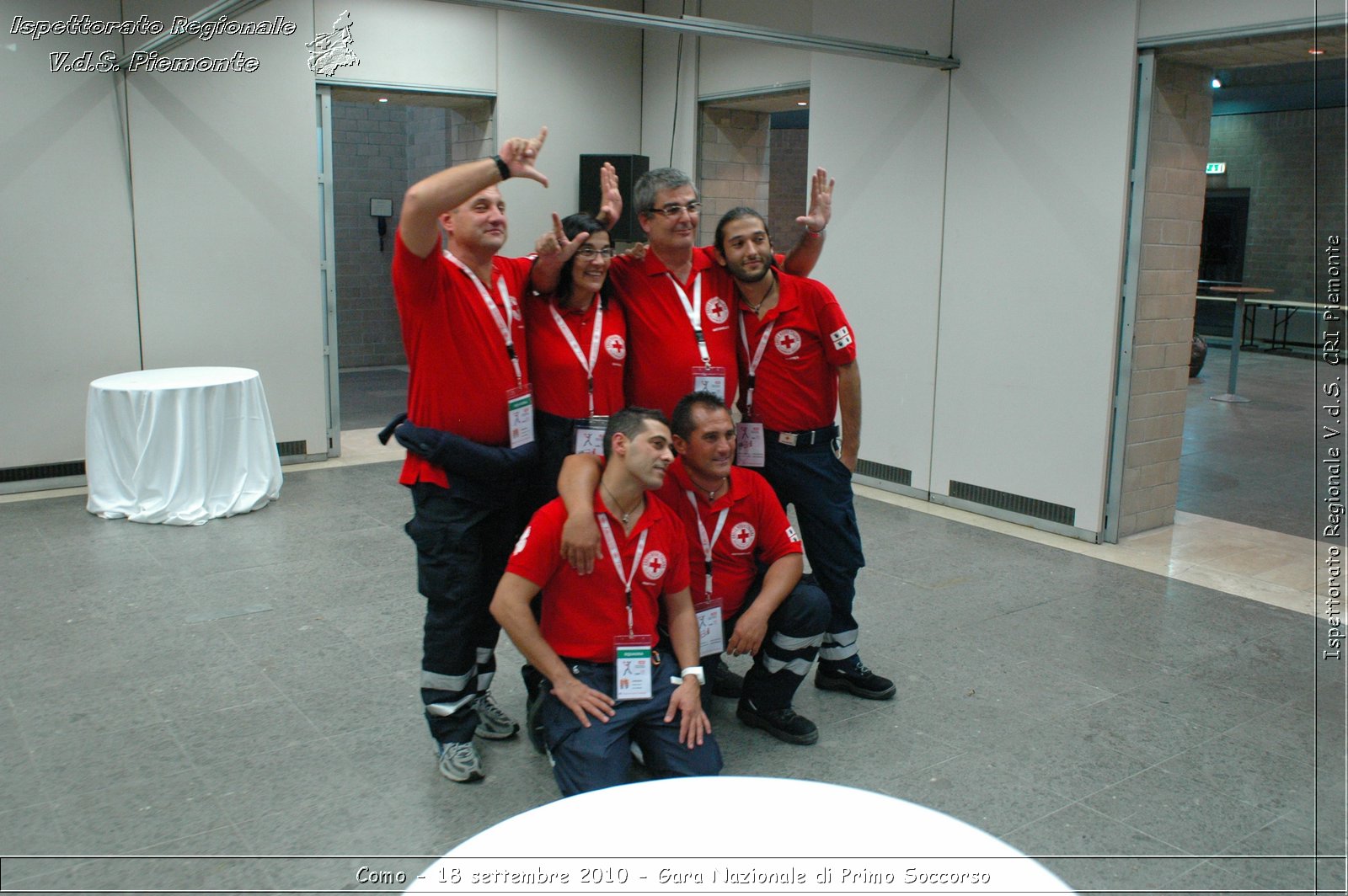 Como - 18 settembre 2010 - Gara Nazionale di Primo Soccorso -  Croce Rossa Italiana - Ispettorato Regionale Volontari del Soccorso Piemonte