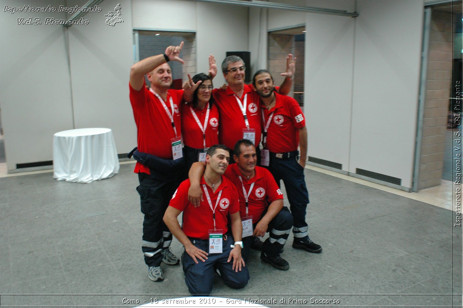 Como - 18 settembre 2010 - Gara Nazionale di Primo Soccorso -  Croce Rossa Italiana - Ispettorato Regionale Volontari del Soccorso Piemonte