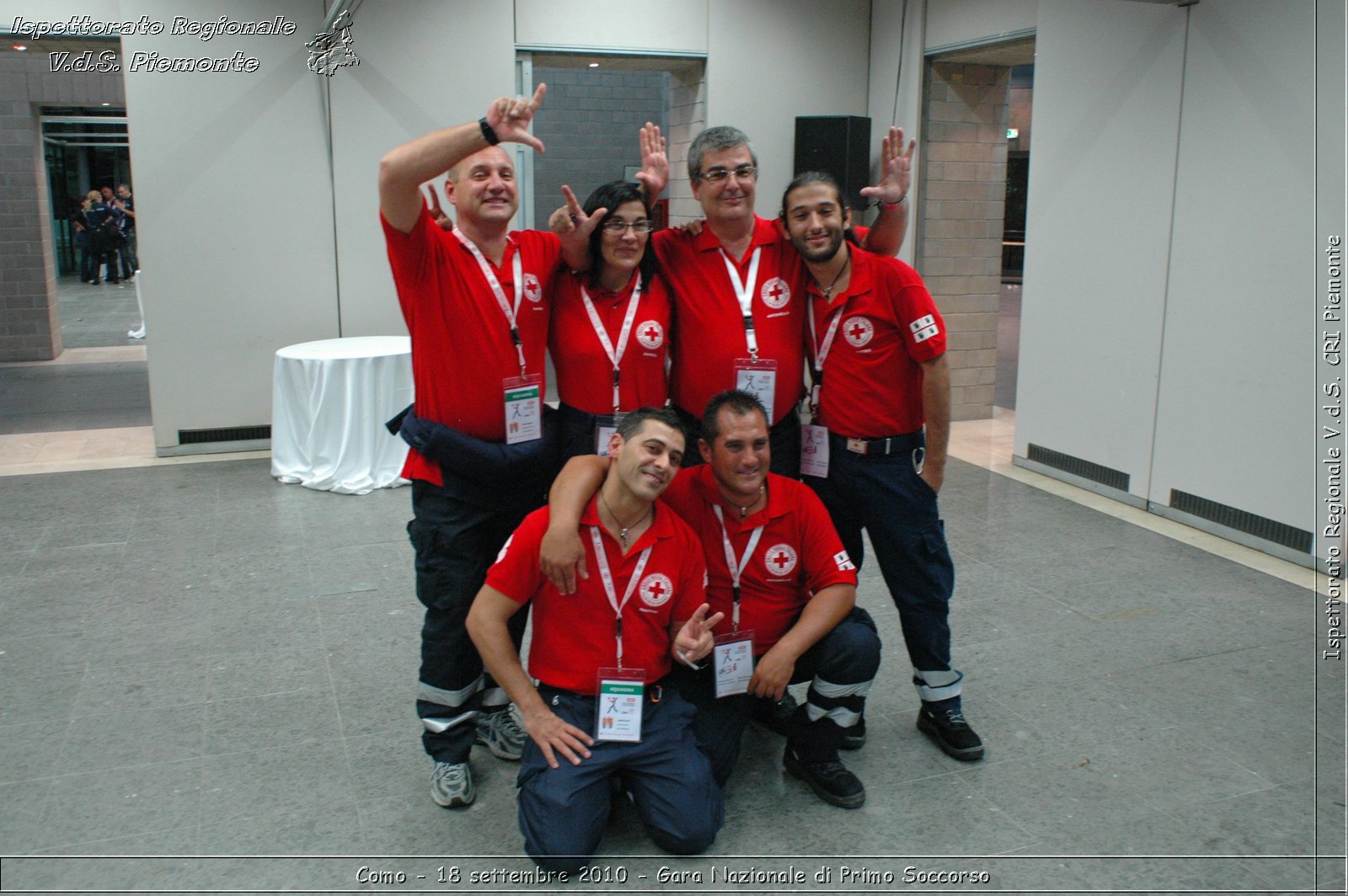 Como - 18 settembre 2010 - Gara Nazionale di Primo Soccorso -  Croce Rossa Italiana - Ispettorato Regionale Volontari del Soccorso Piemonte