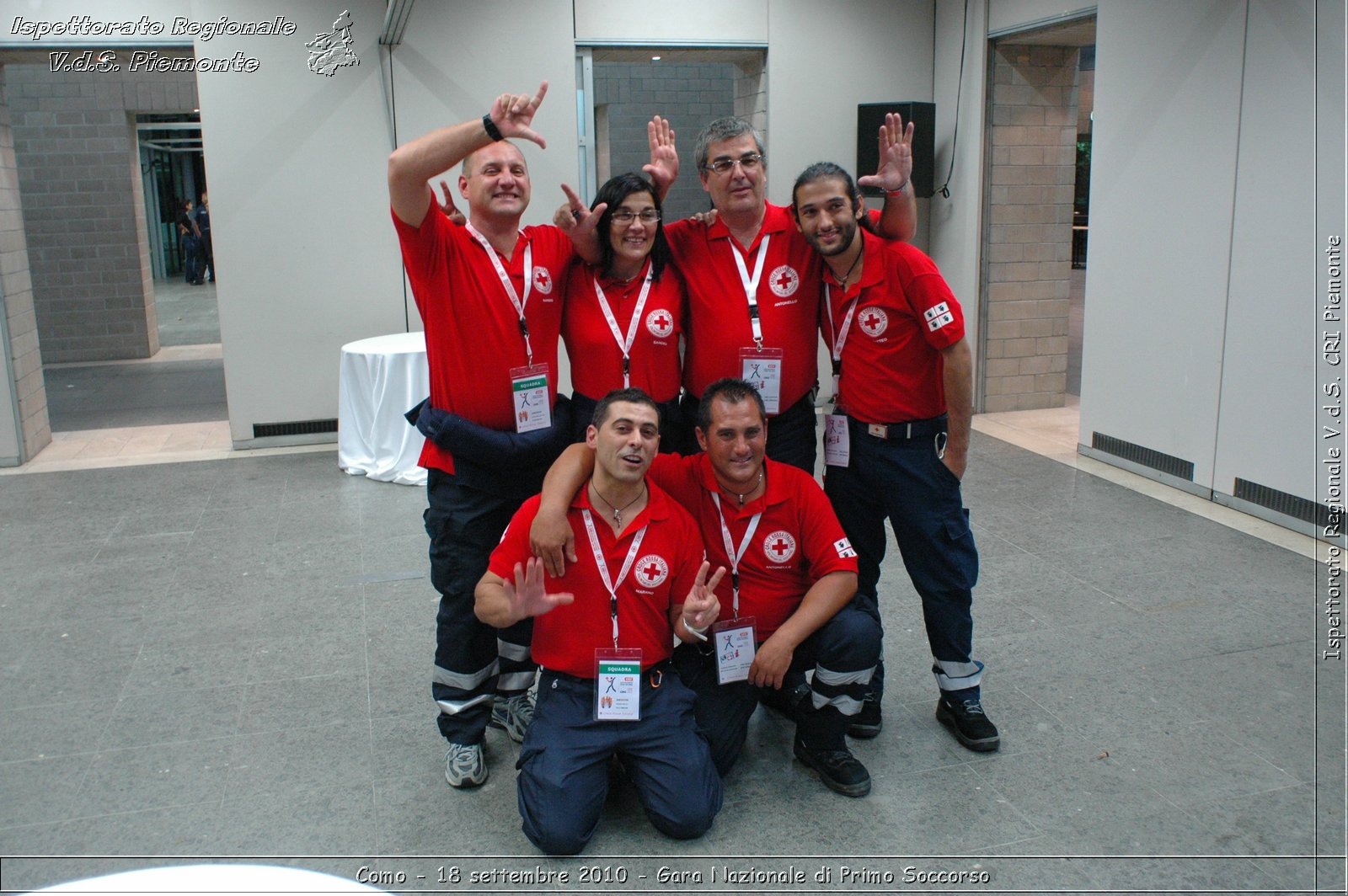 Como - 18 settembre 2010 - Gara Nazionale di Primo Soccorso -  Croce Rossa Italiana - Ispettorato Regionale Volontari del Soccorso Piemonte