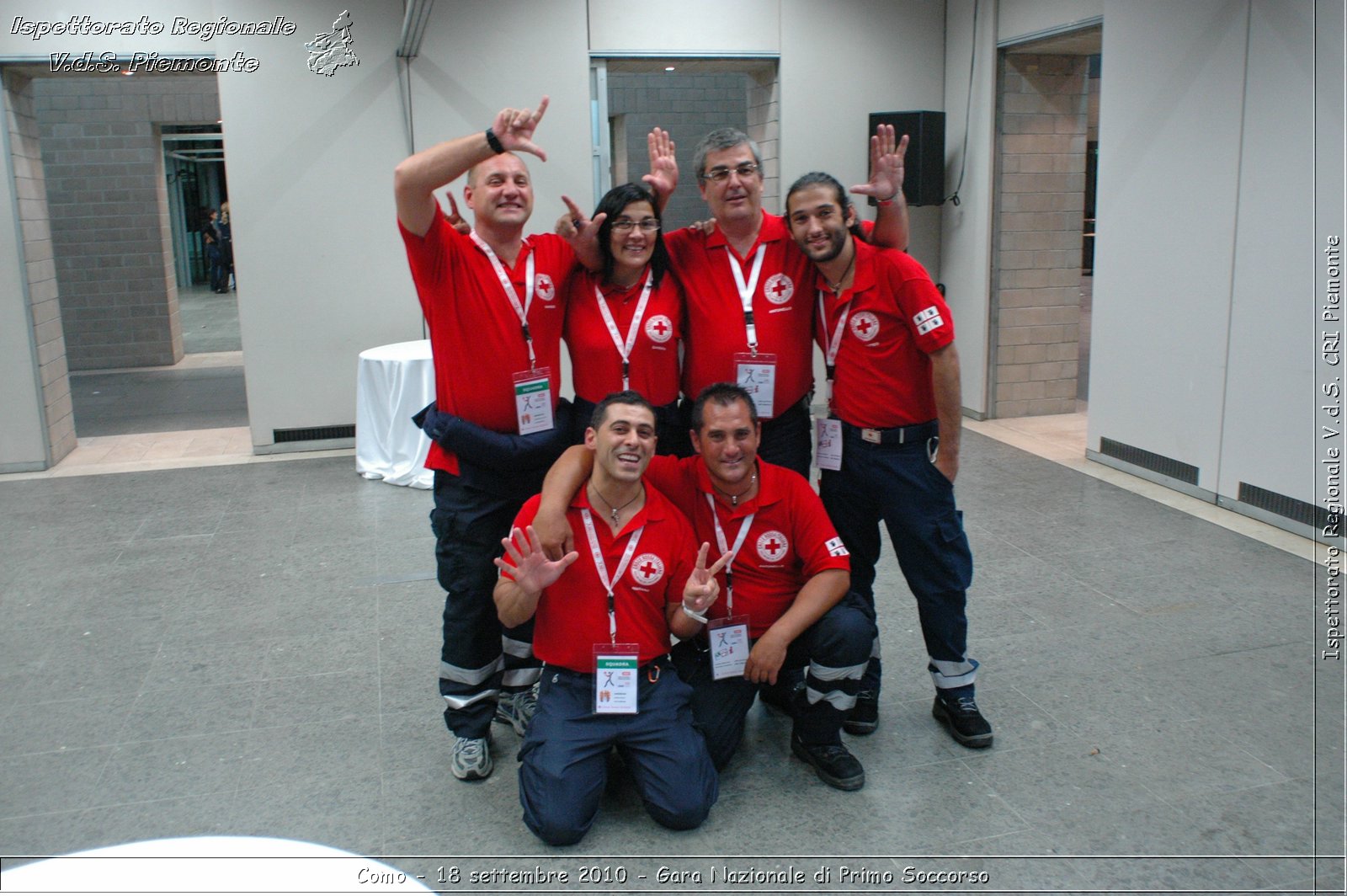 Como - 18 settembre 2010 - Gara Nazionale di Primo Soccorso -  Croce Rossa Italiana - Ispettorato Regionale Volontari del Soccorso Piemonte