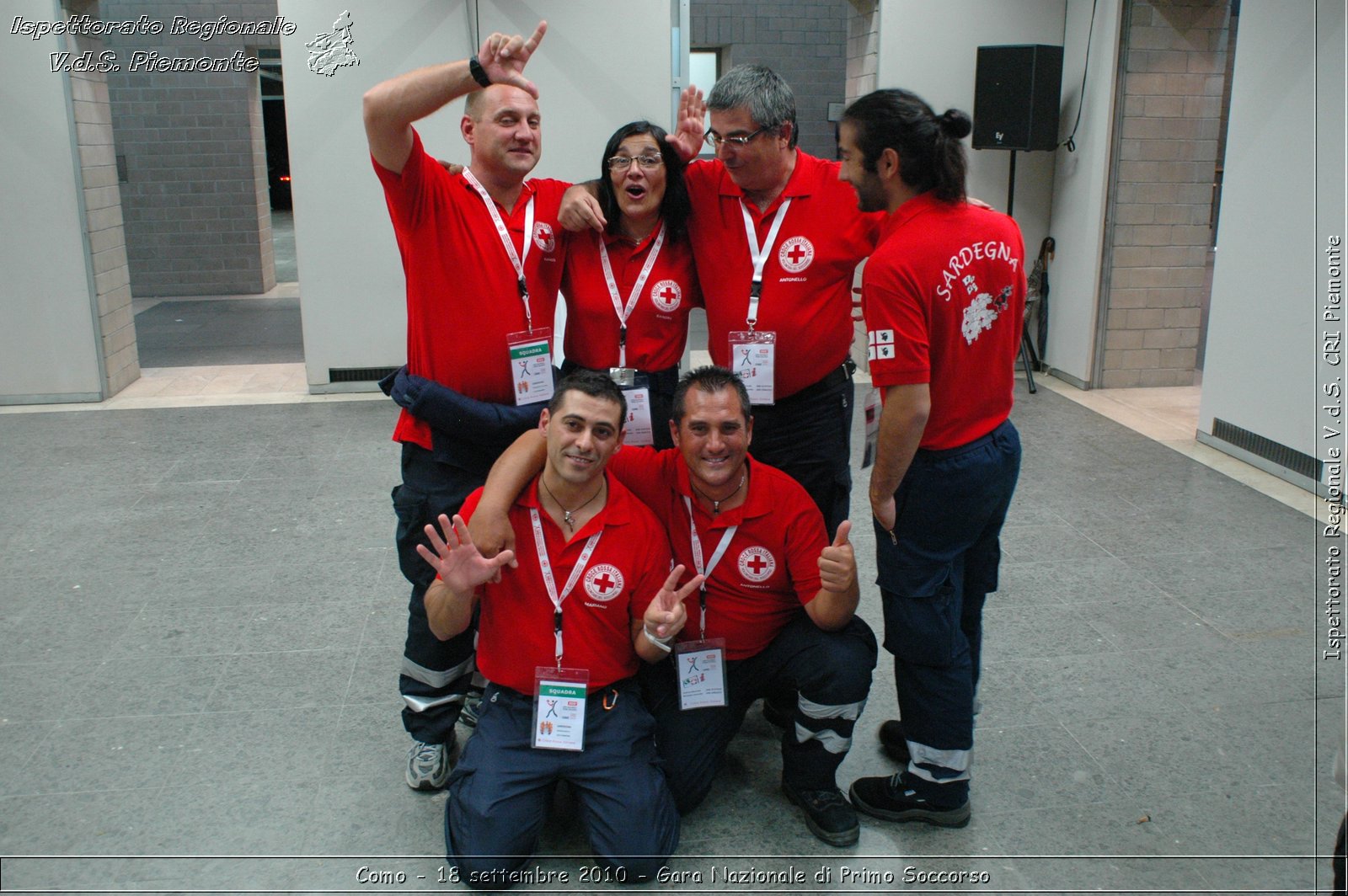 Como - 18 settembre 2010 - Gara Nazionale di Primo Soccorso -  Croce Rossa Italiana - Ispettorato Regionale Volontari del Soccorso Piemonte